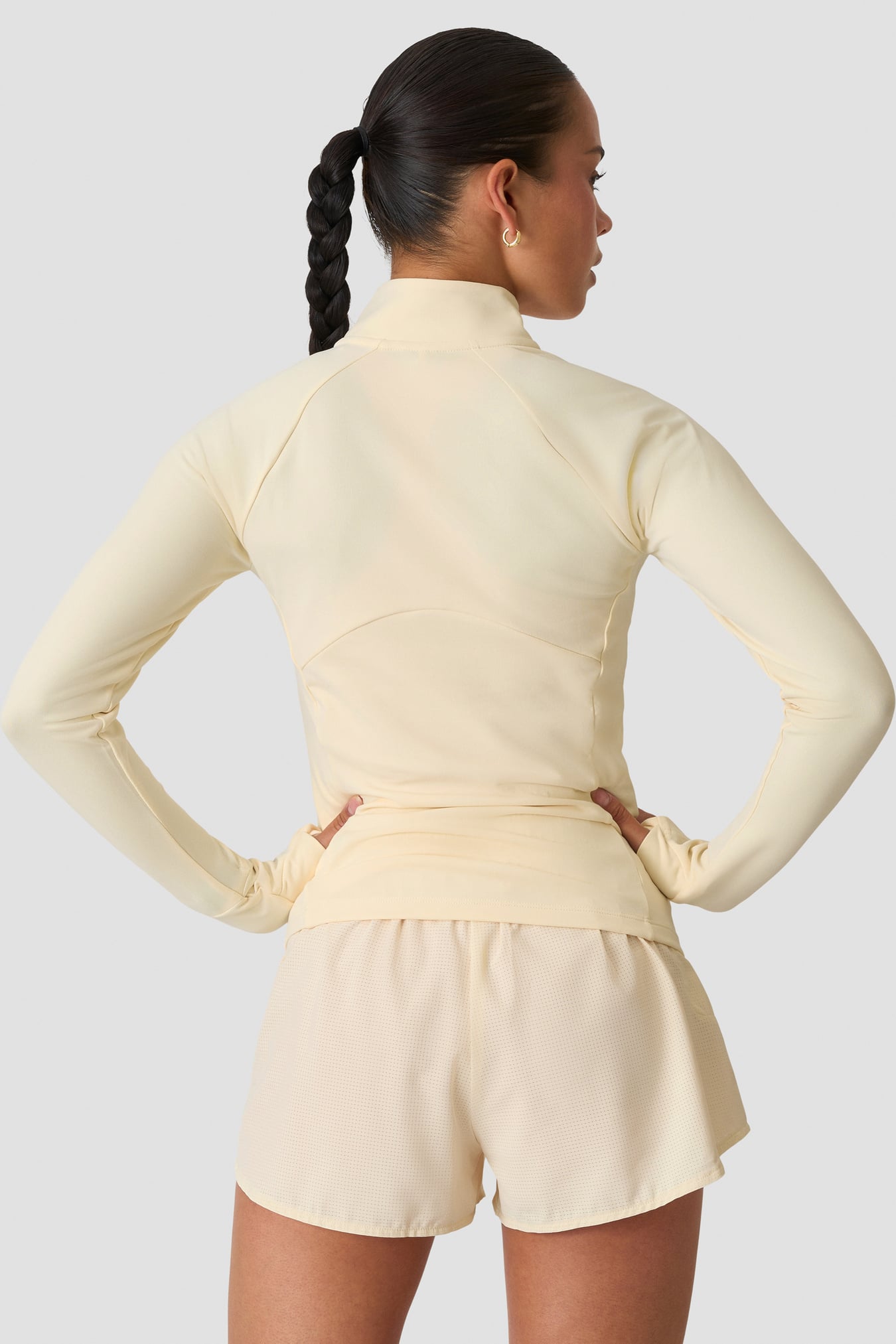 Mirage Midlayer 1/2 Zip Pale Lemon - kuva 2