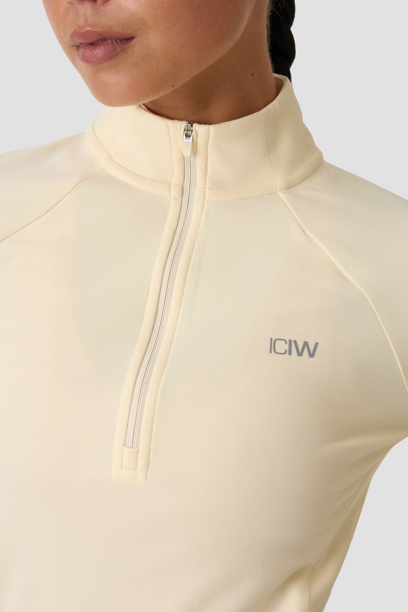 Mirage Midlayer 1/2 Zip Pale Lemon - kuva 5