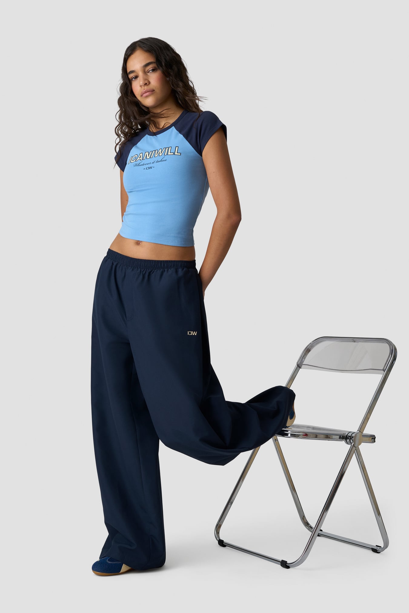 Everyday Raglan Tee Print Dove Blue - afbeelding 4