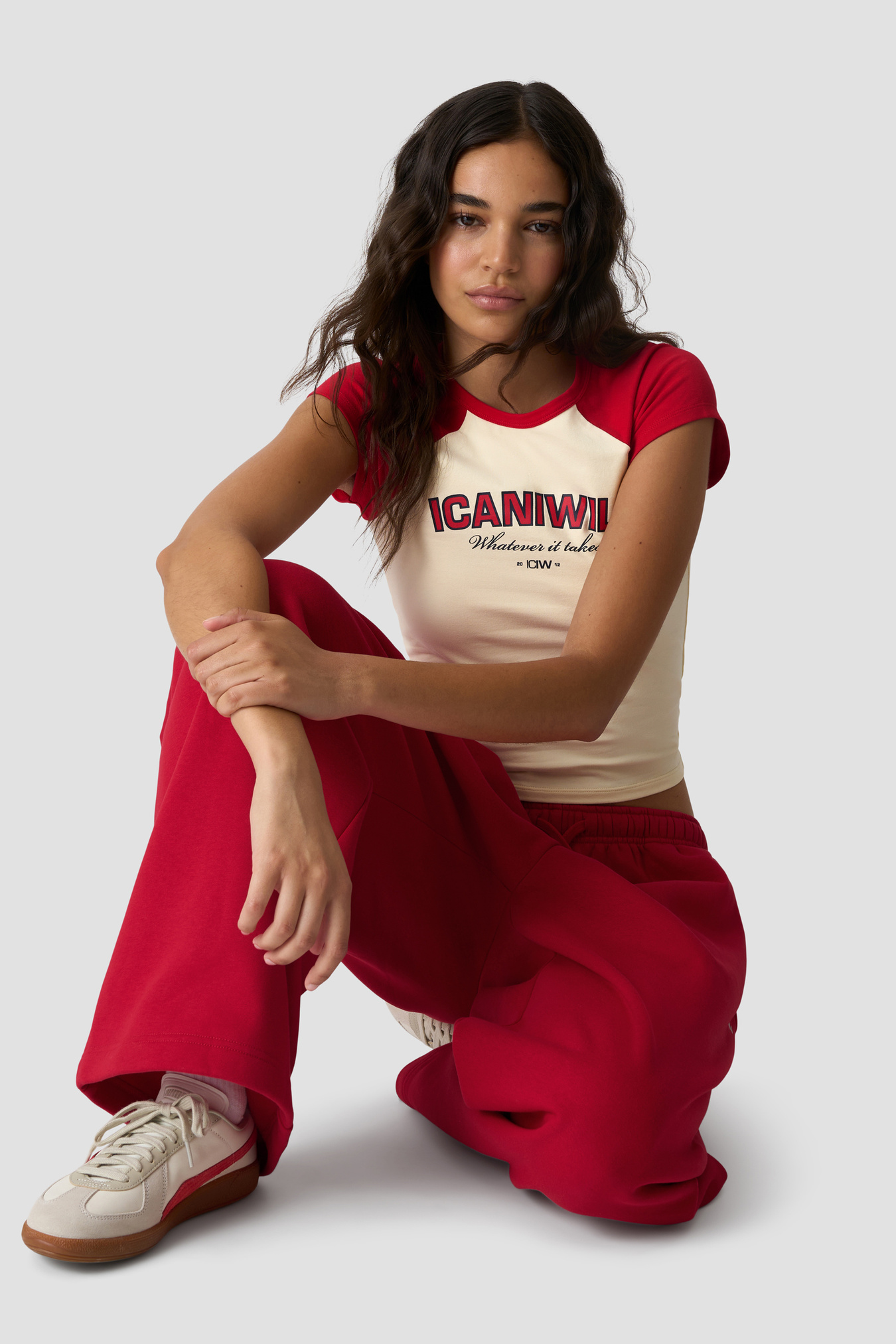 Everyday Raglan Tee Print Cream - afbeelding 5