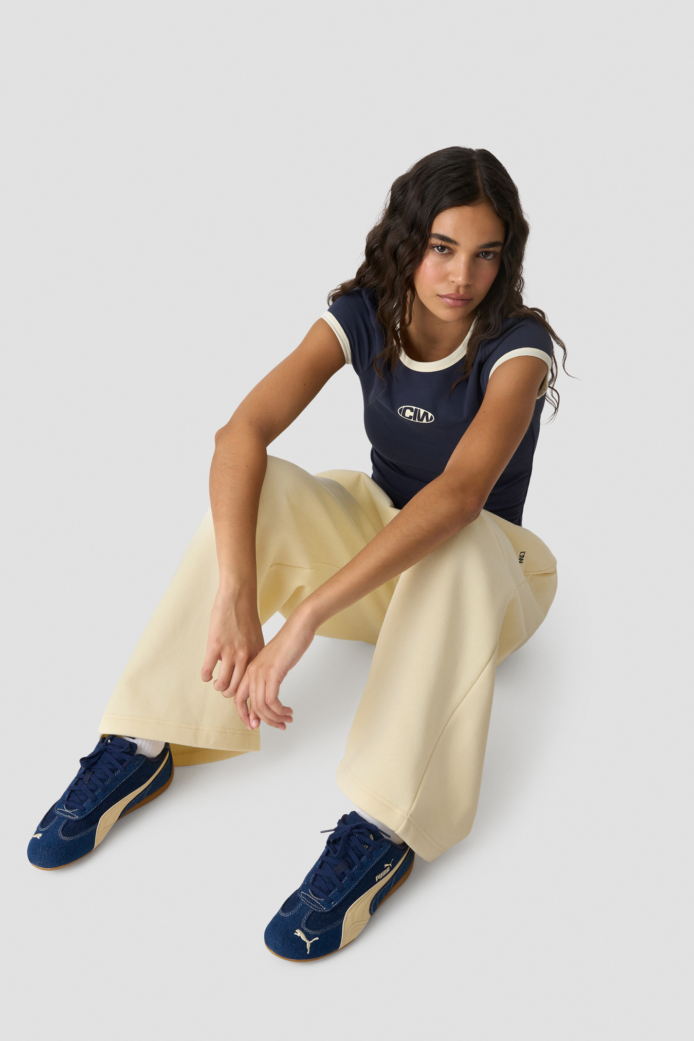 Everyday Baby Tee Print Midnight Blue - image 5
