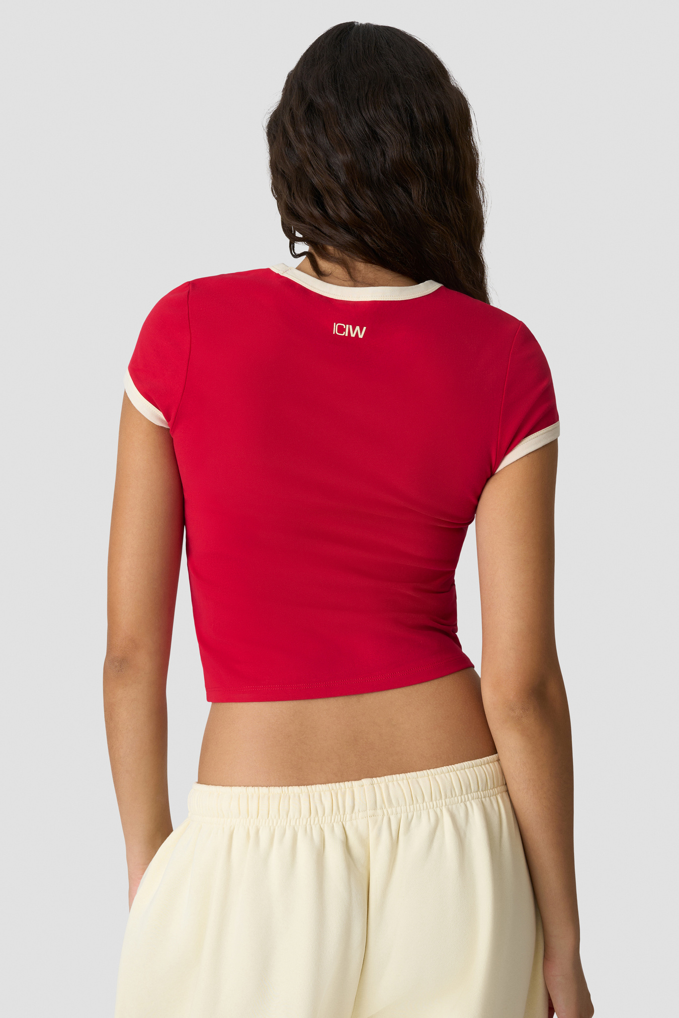 Everyday Baby Tee Print Bright Red - image 2