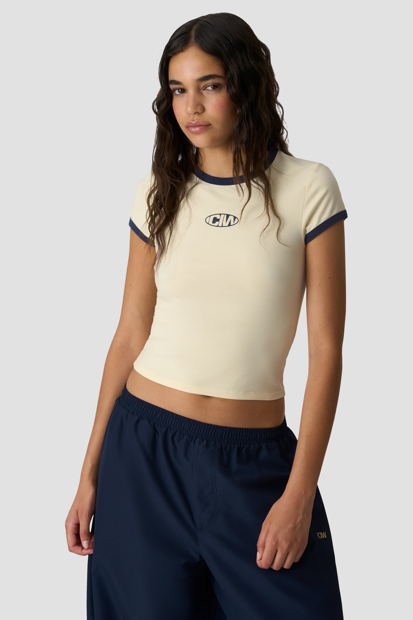 Everyday Baby Tee Print Pale Lemon - afbeelding 2