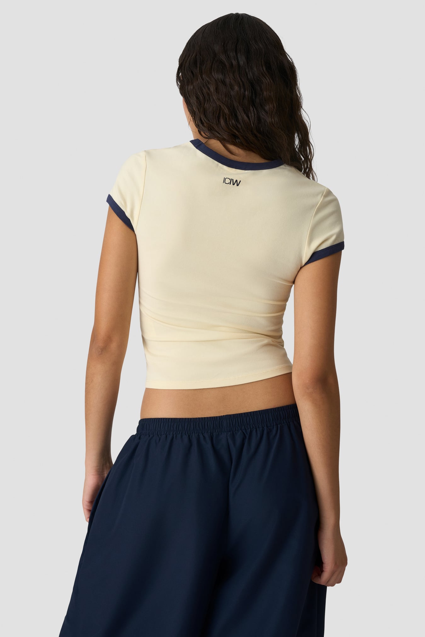Everyday Baby Tee Print Pale Lemon - afbeelding 3