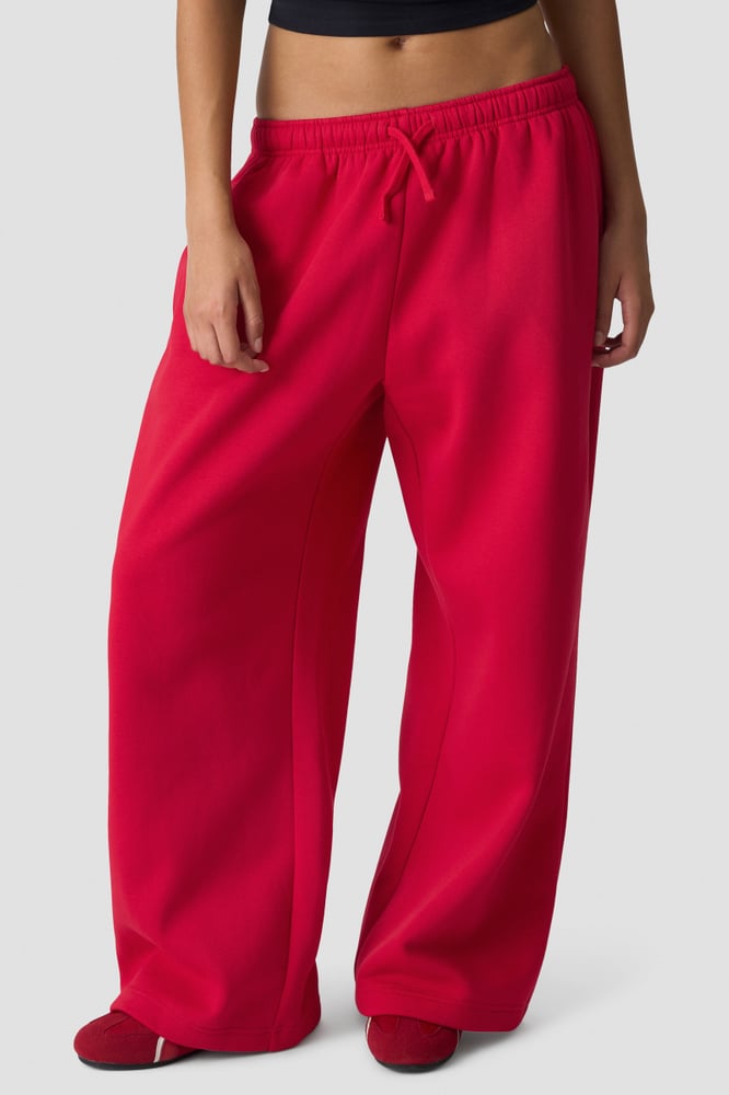 Everyday Relaxed Sweat Pants Bright Red