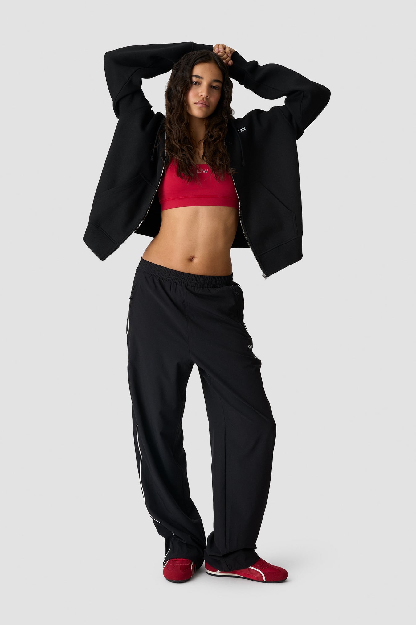 Everyday Relaxed Hoodie Zip Black - image 6