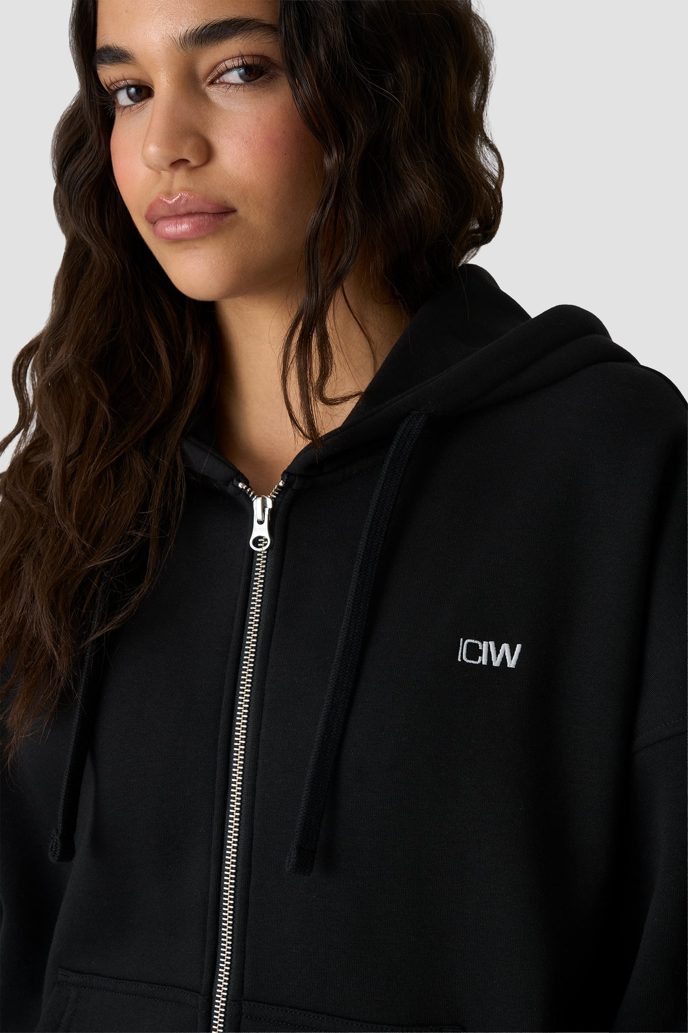 Everyday Relaxed Hoodie Zip Black - image 4