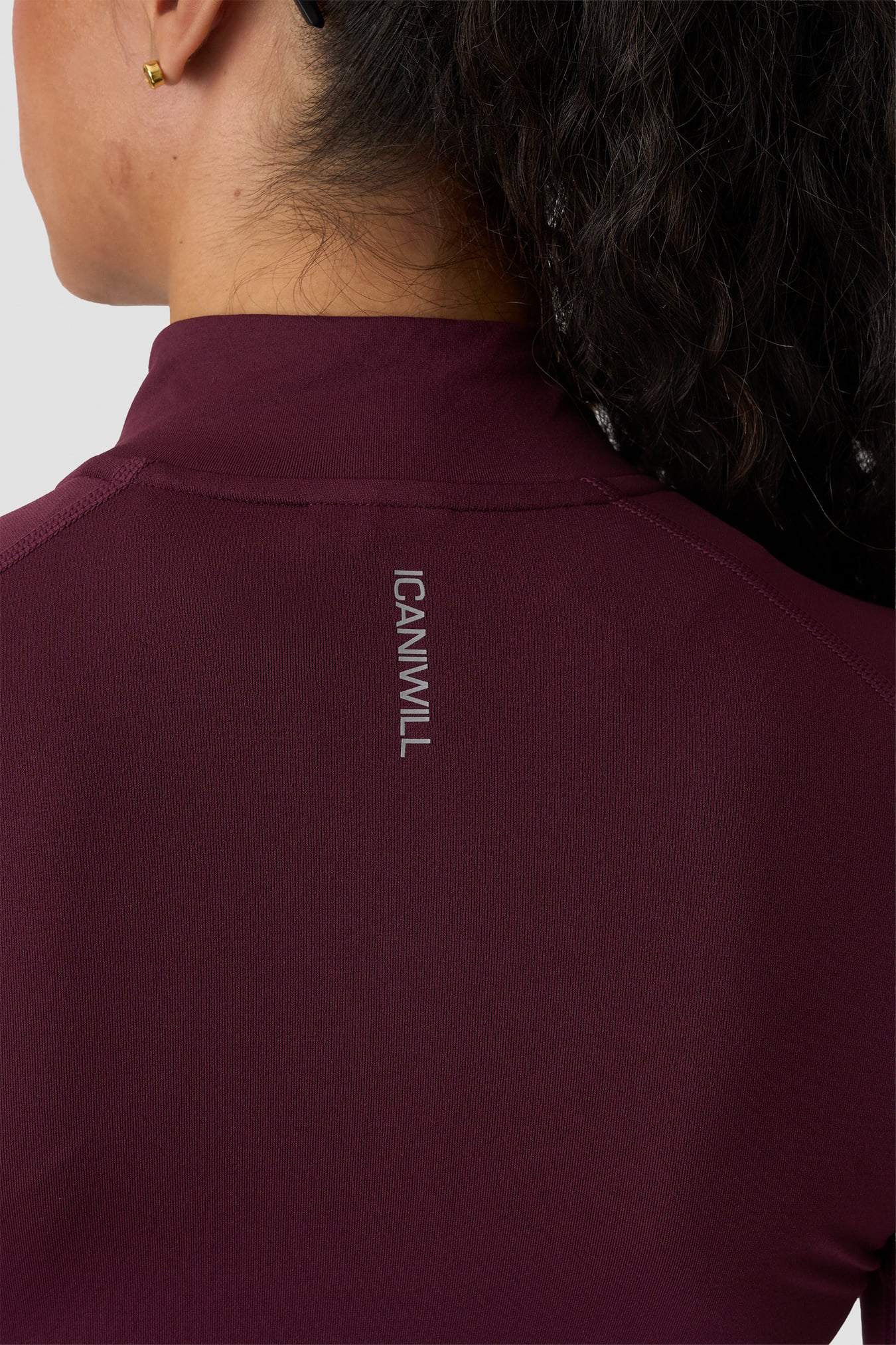 Define Seamless 1/2 Zip Maroon - Bild 4