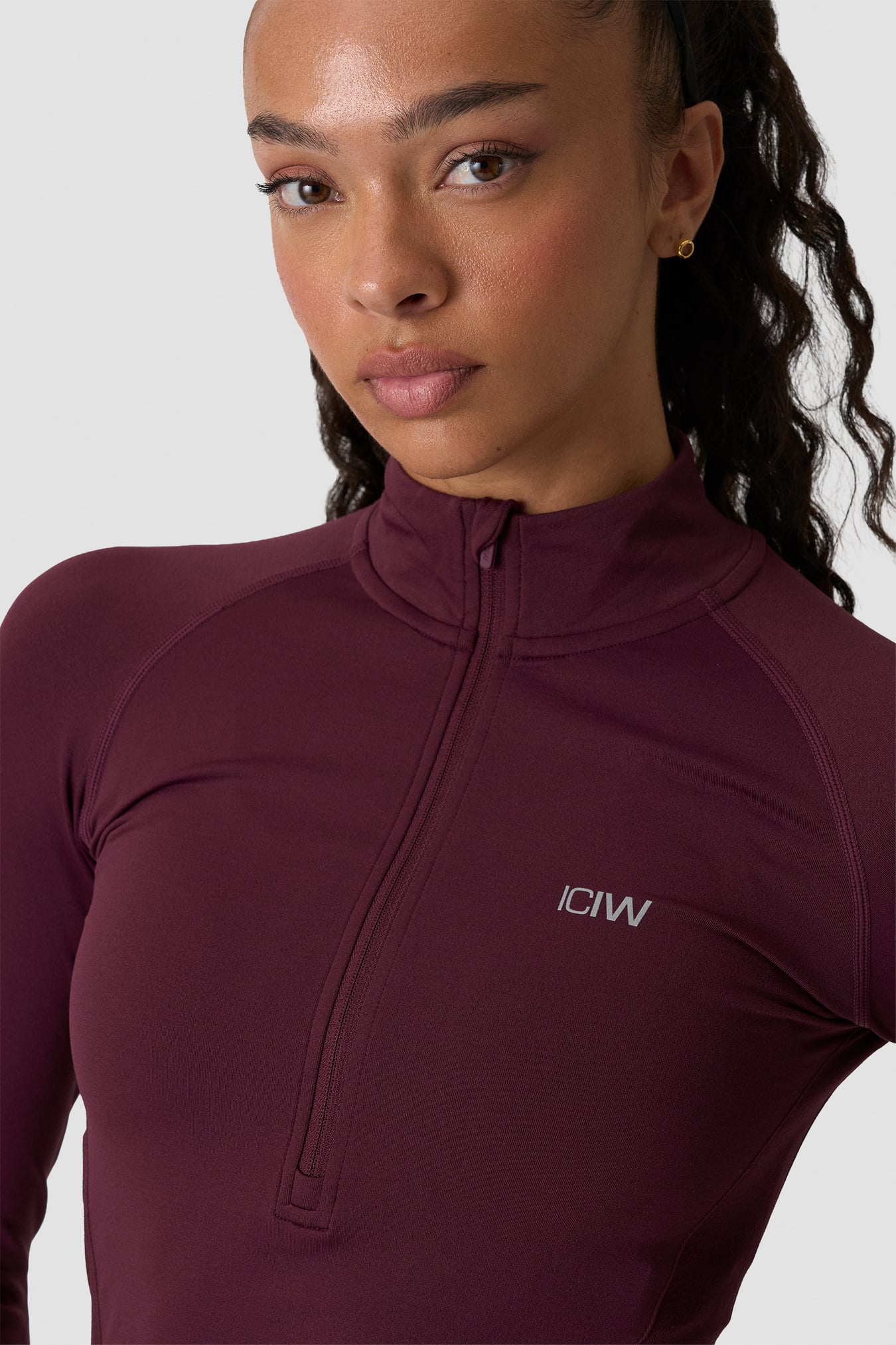 Define Seamless 1/2 Zip Maroon - Bild 3