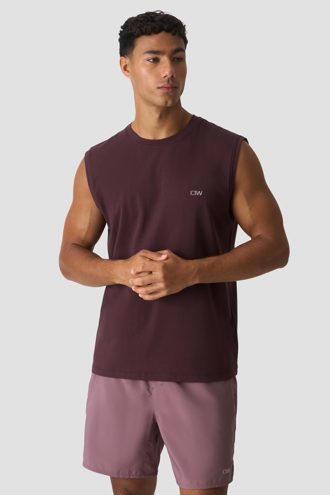 Workout Sleeveless Tee espresso - immagine $