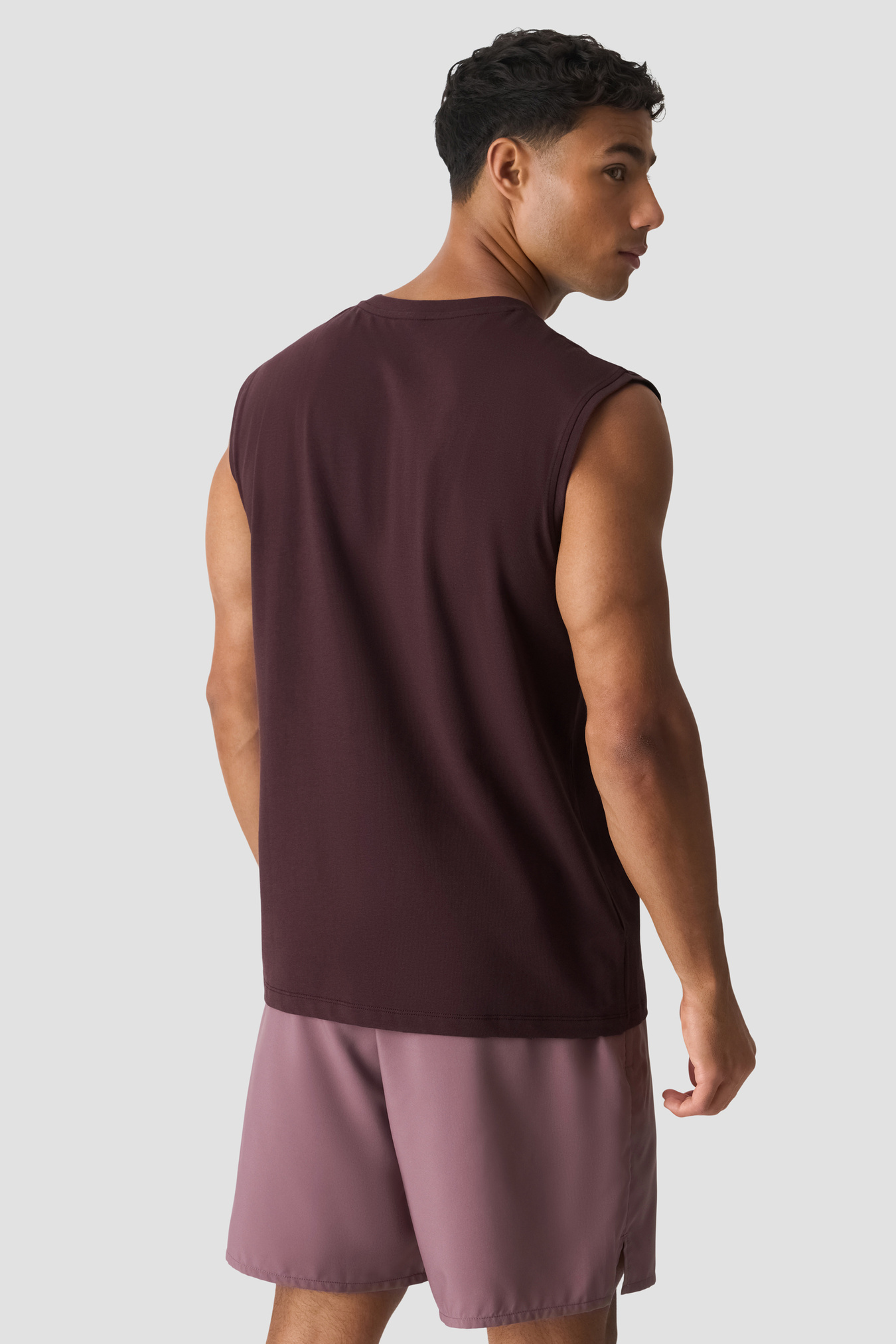 Workout Sleeveless Tee espresso - immagine $