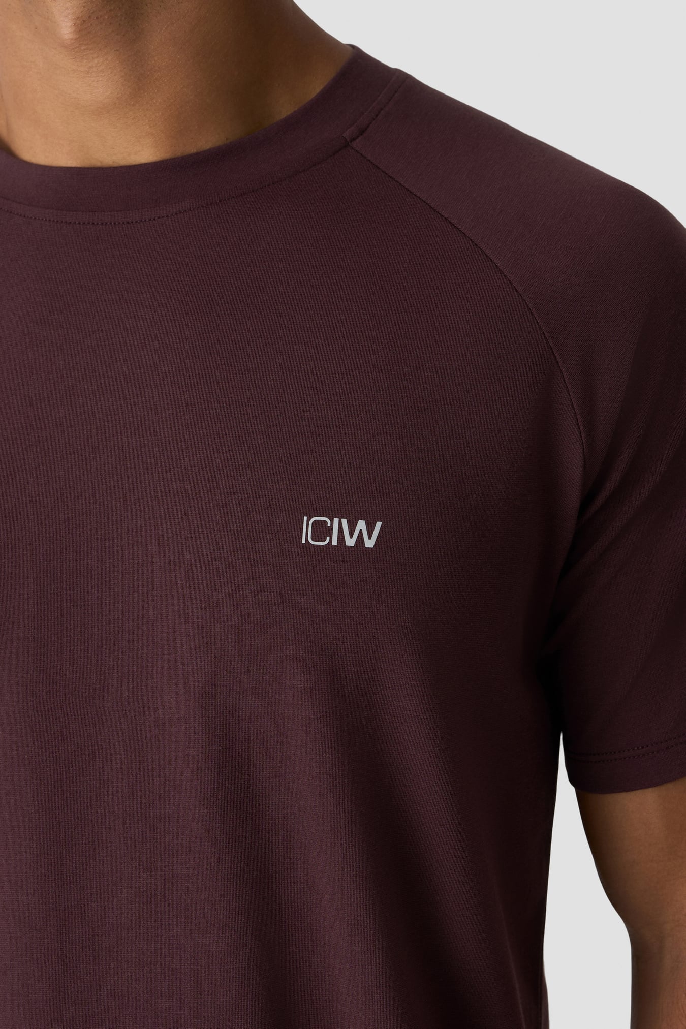 Workout Raglan Tee Espresso - immagine $