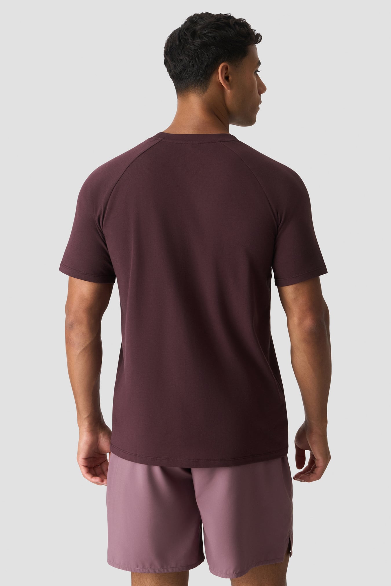 Workout Raglan Tee Espresso - immagine $