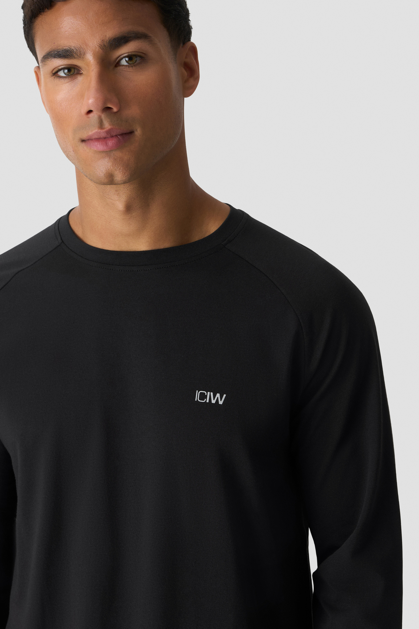 Workout Raglan Long Sleeve Black - Bild 3