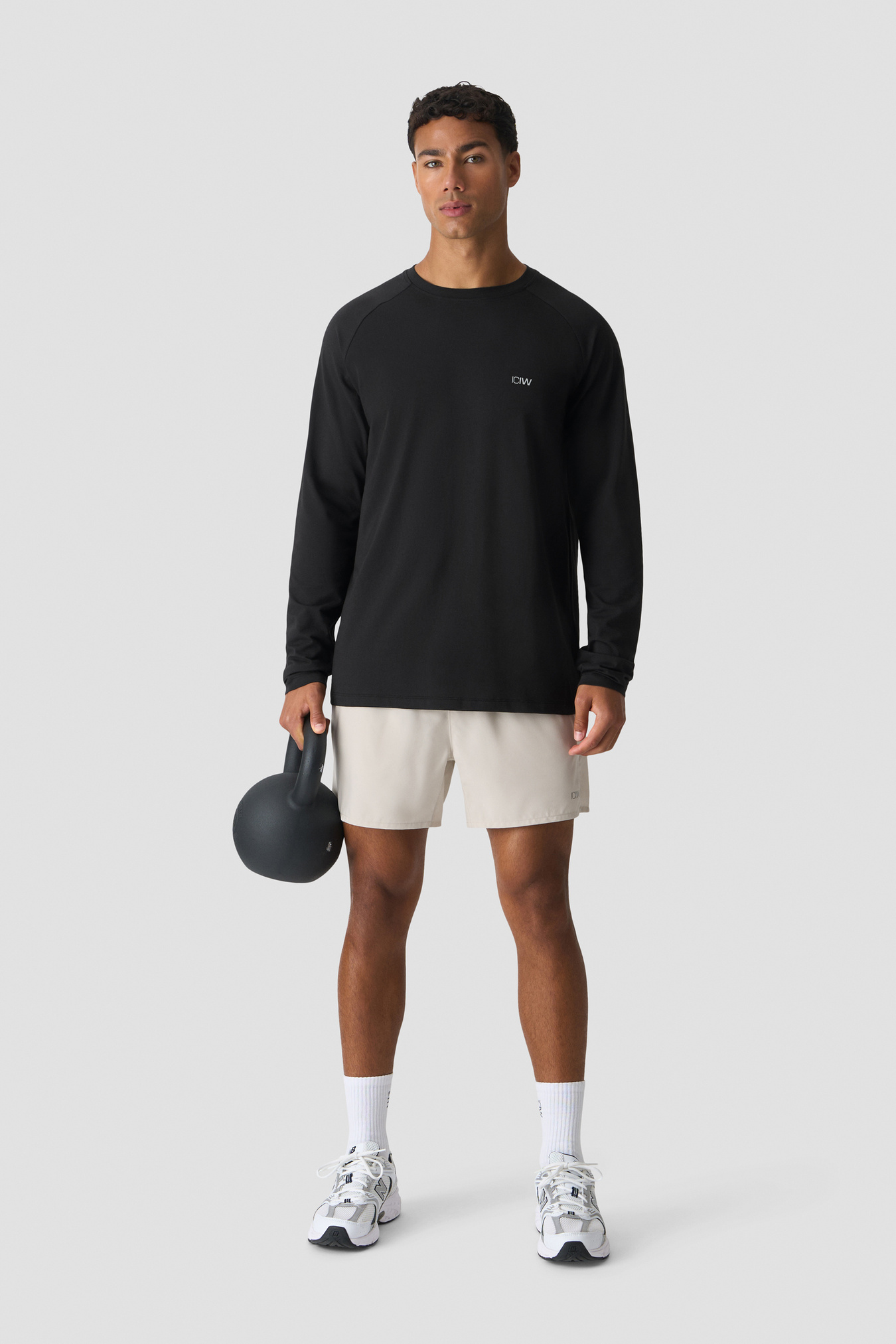 Workout Raglan Long Sleeve Black - Bild 5