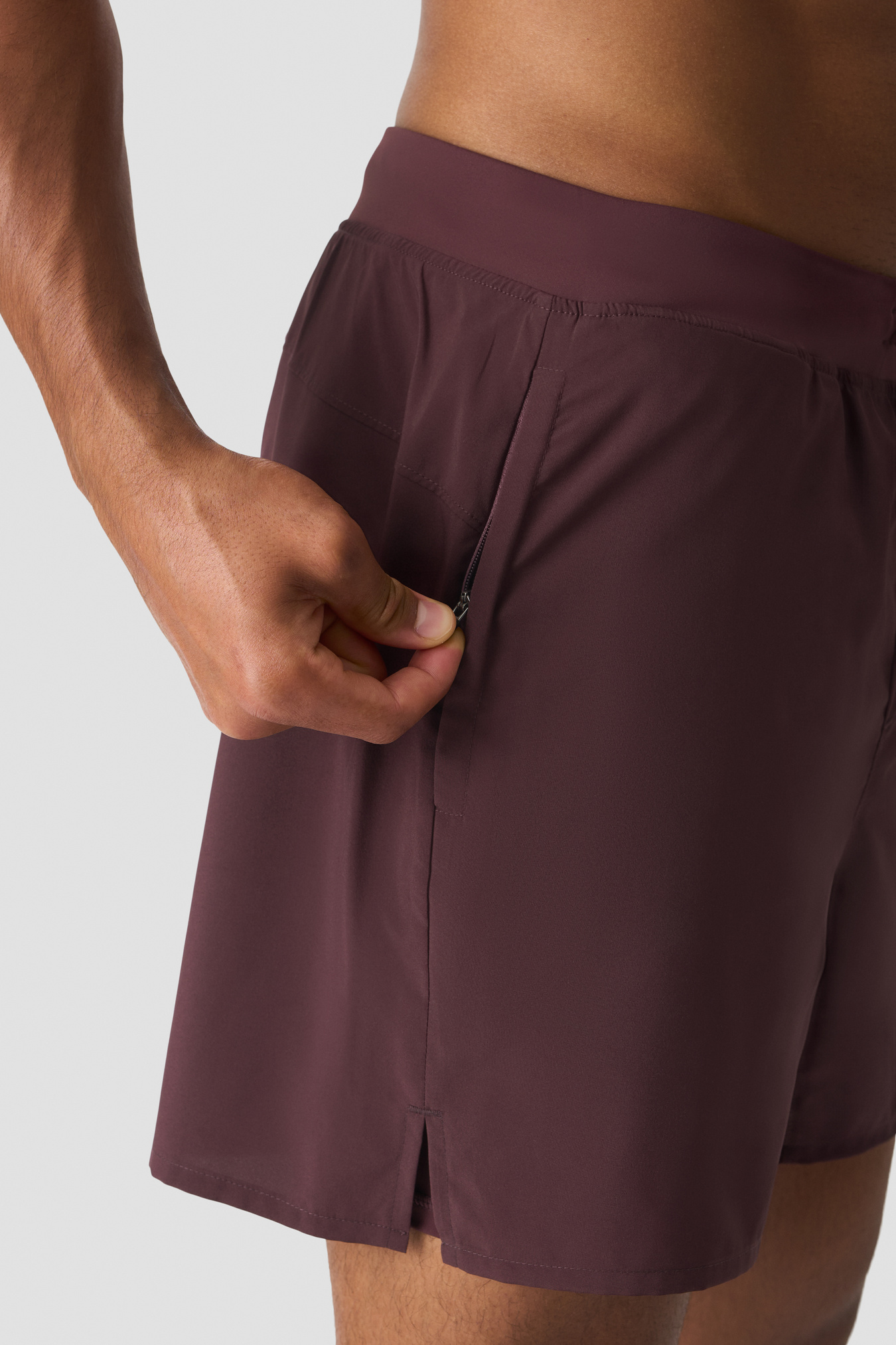 Workout 2-in-1 Shorts 5" Espresso - image 5