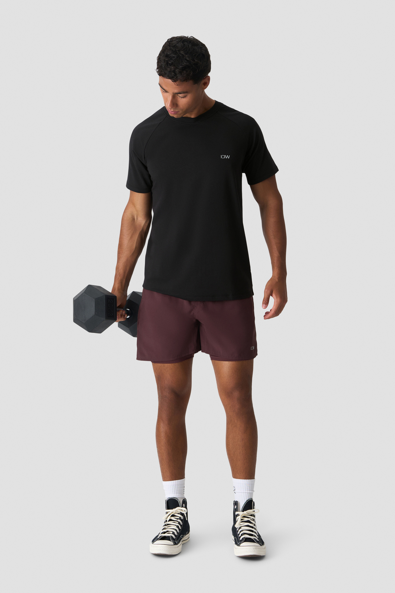 Workout 2-in-1 Shorts 5" Espresso - image 7