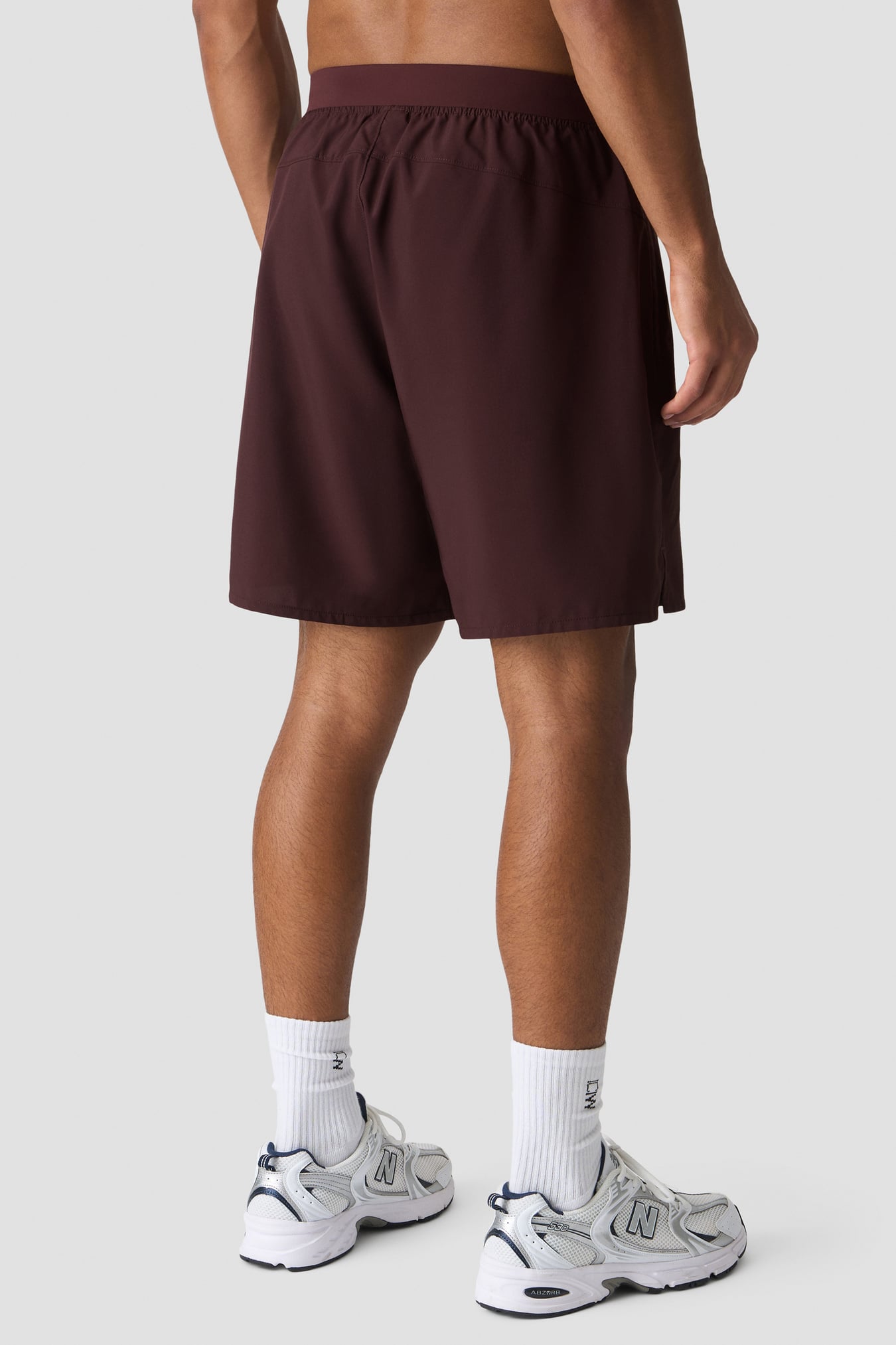 Workout Shorts 7" Espresso - immagine $