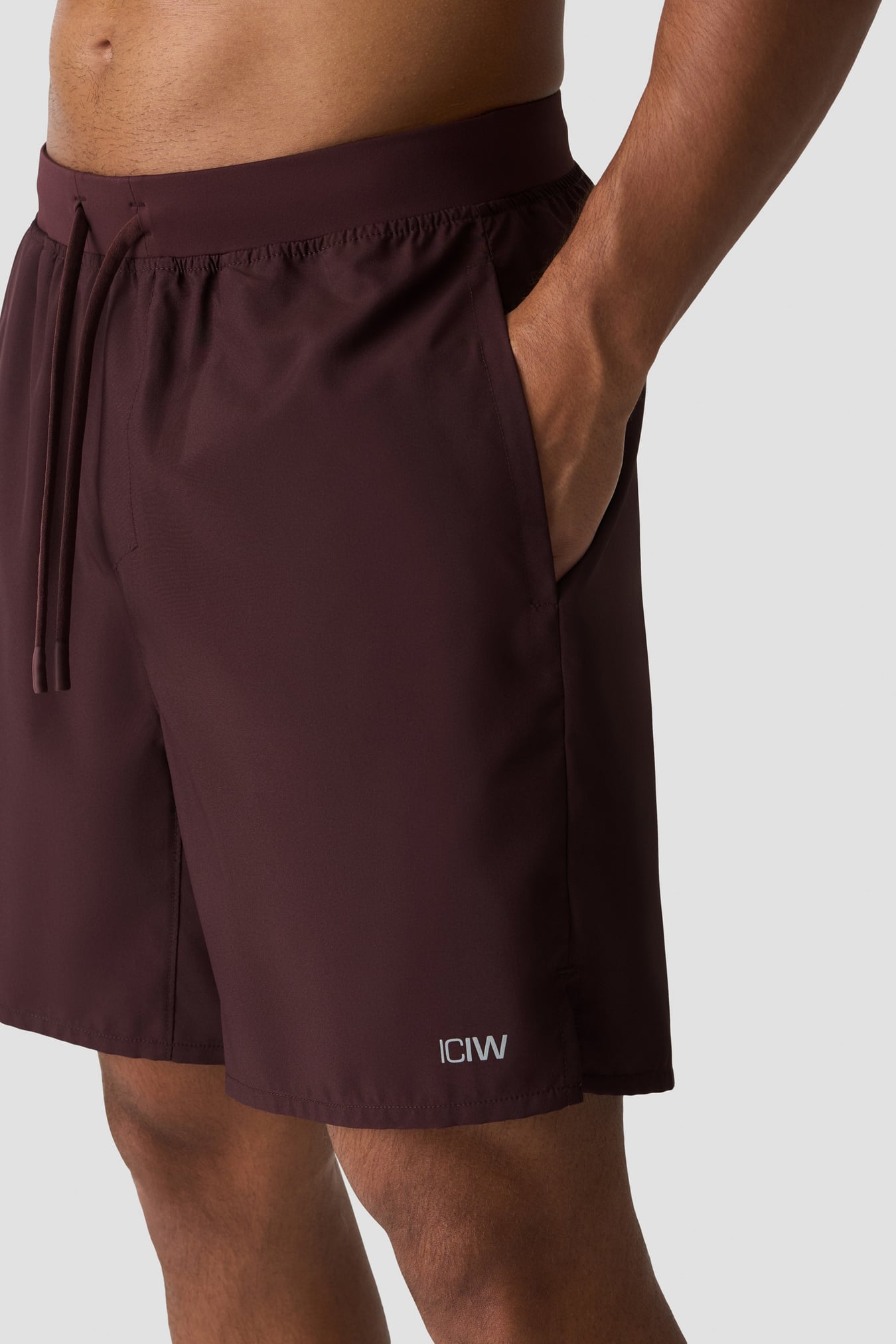 Workout Shorts 7" Espresso - immagine $