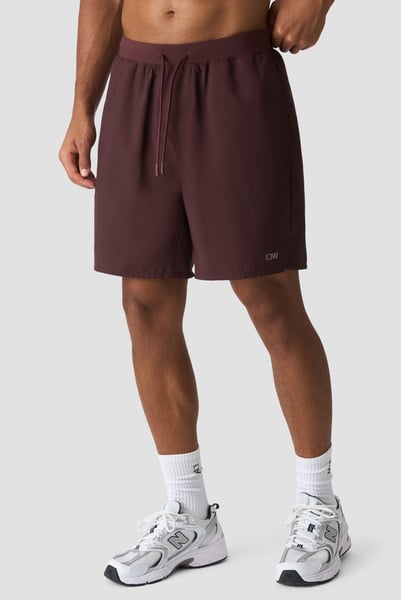 Workout Shorts 7" Espresso - Marrone