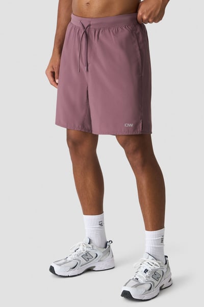 Workout Shorts 7" Deep Taupe - Rosa