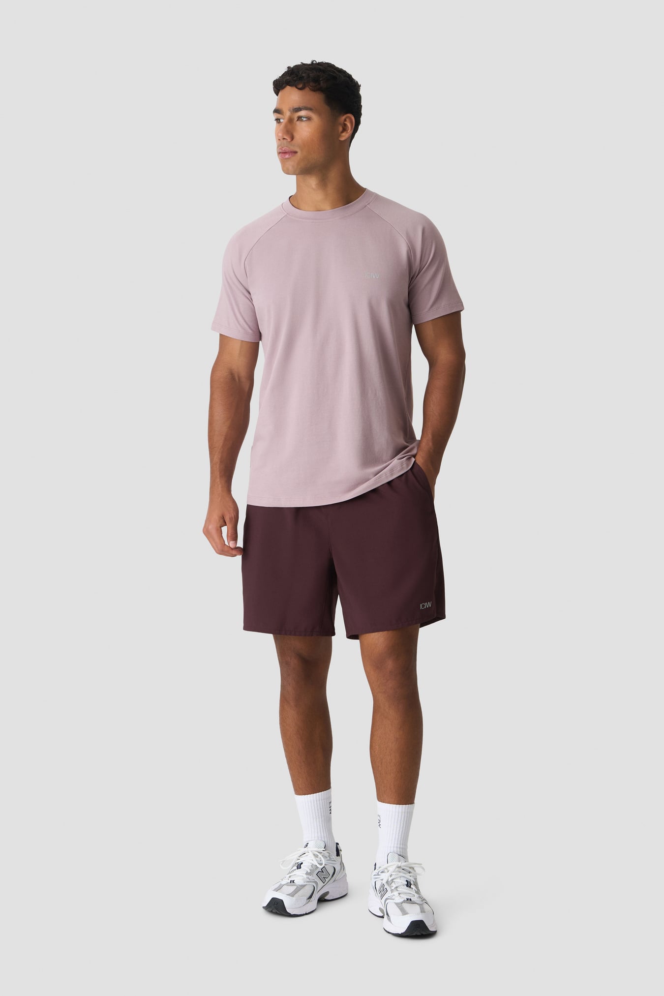 Workout Shorts 7" Espresso - immagine $