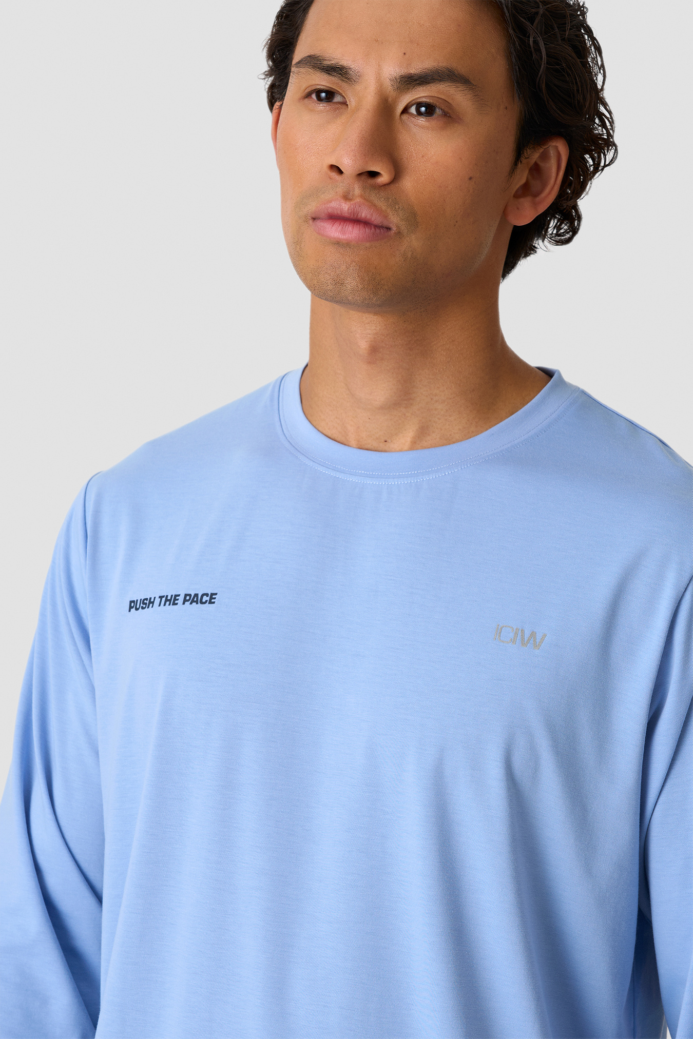 Mirage Dri-release Long Sleeve Print Midday blue - bild 4