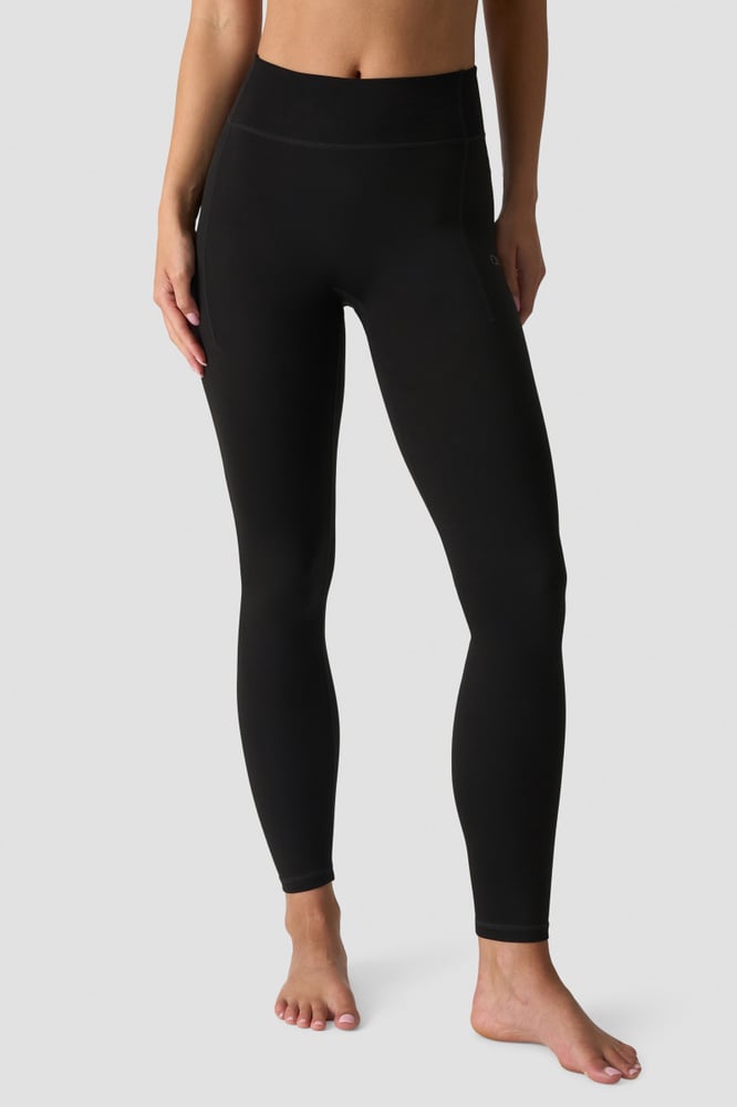 Luxe Mid Rise Tights Black