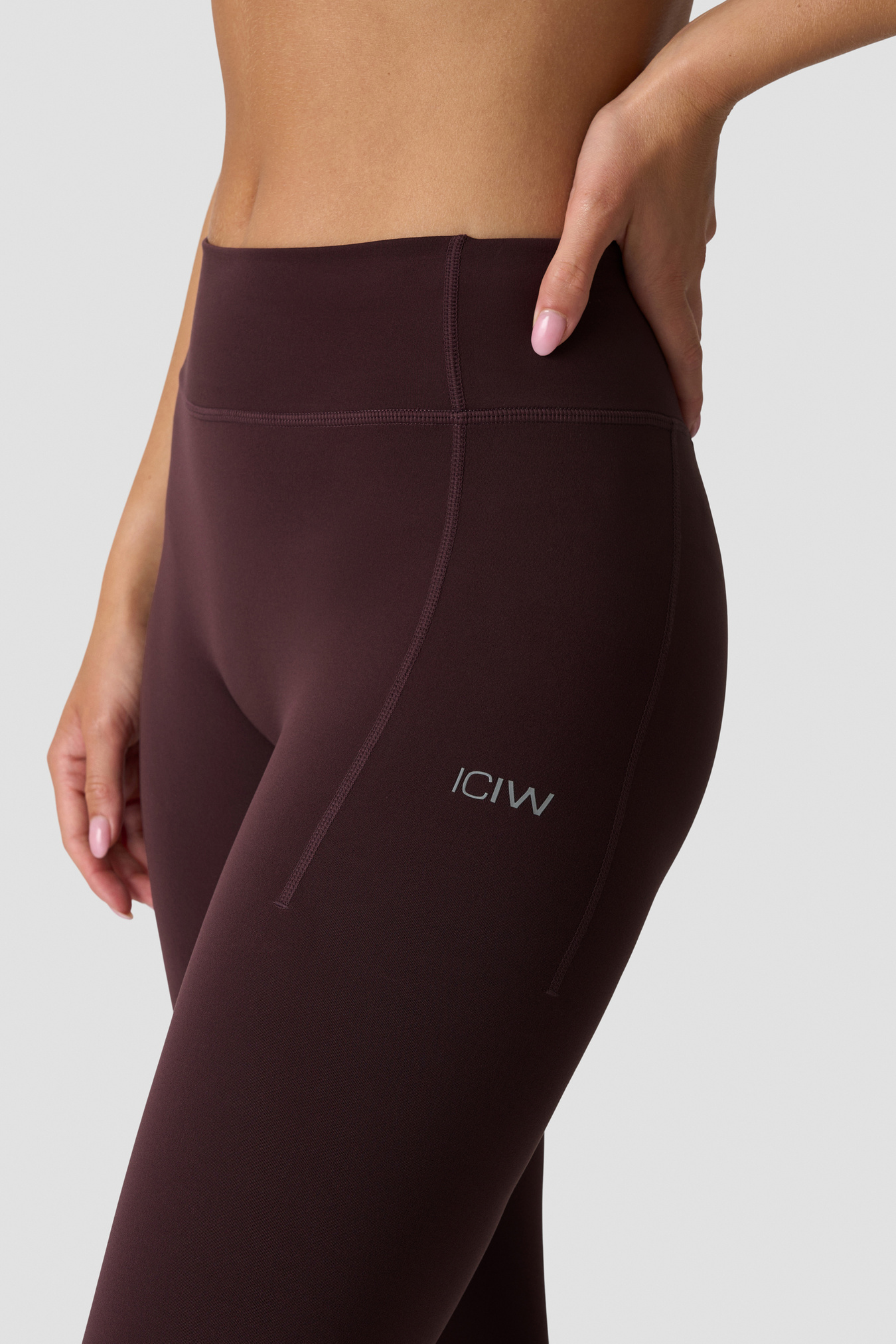 Luxe Mid Rise Tights Espresso - image 7