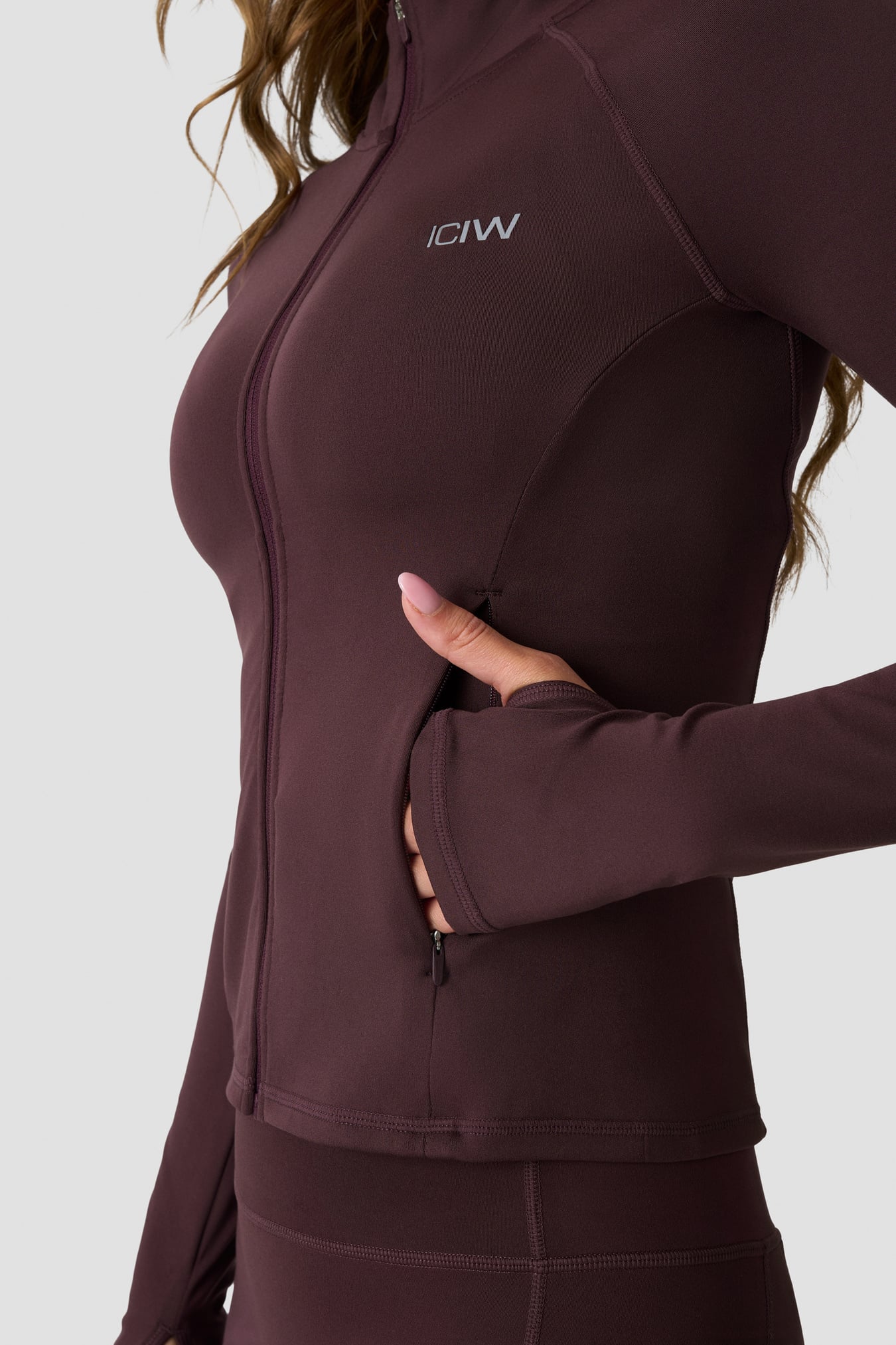 Luxe Zip Jacket Espresso - image 5