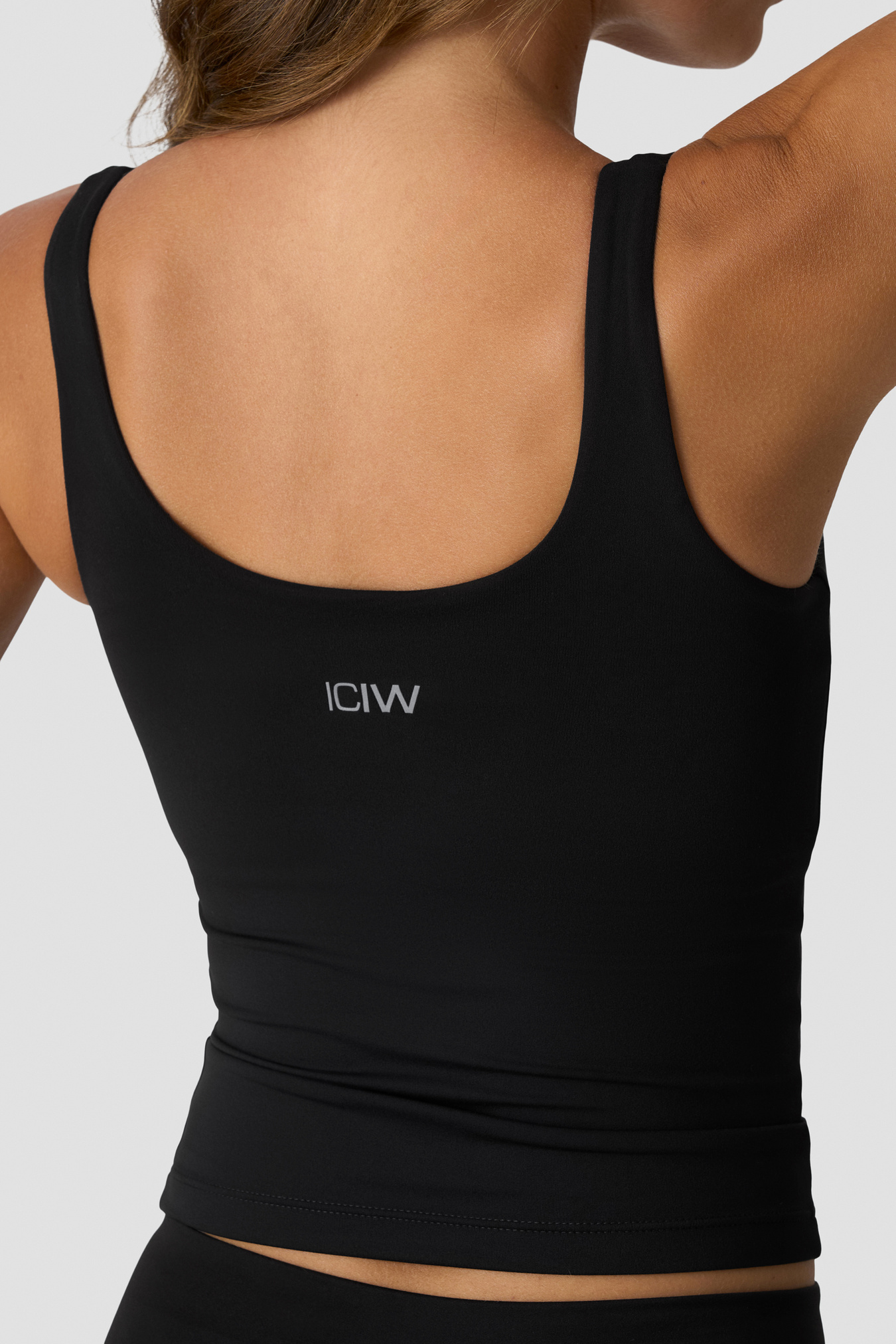 Luxe 2-In-1 Tank Top Black - image 3