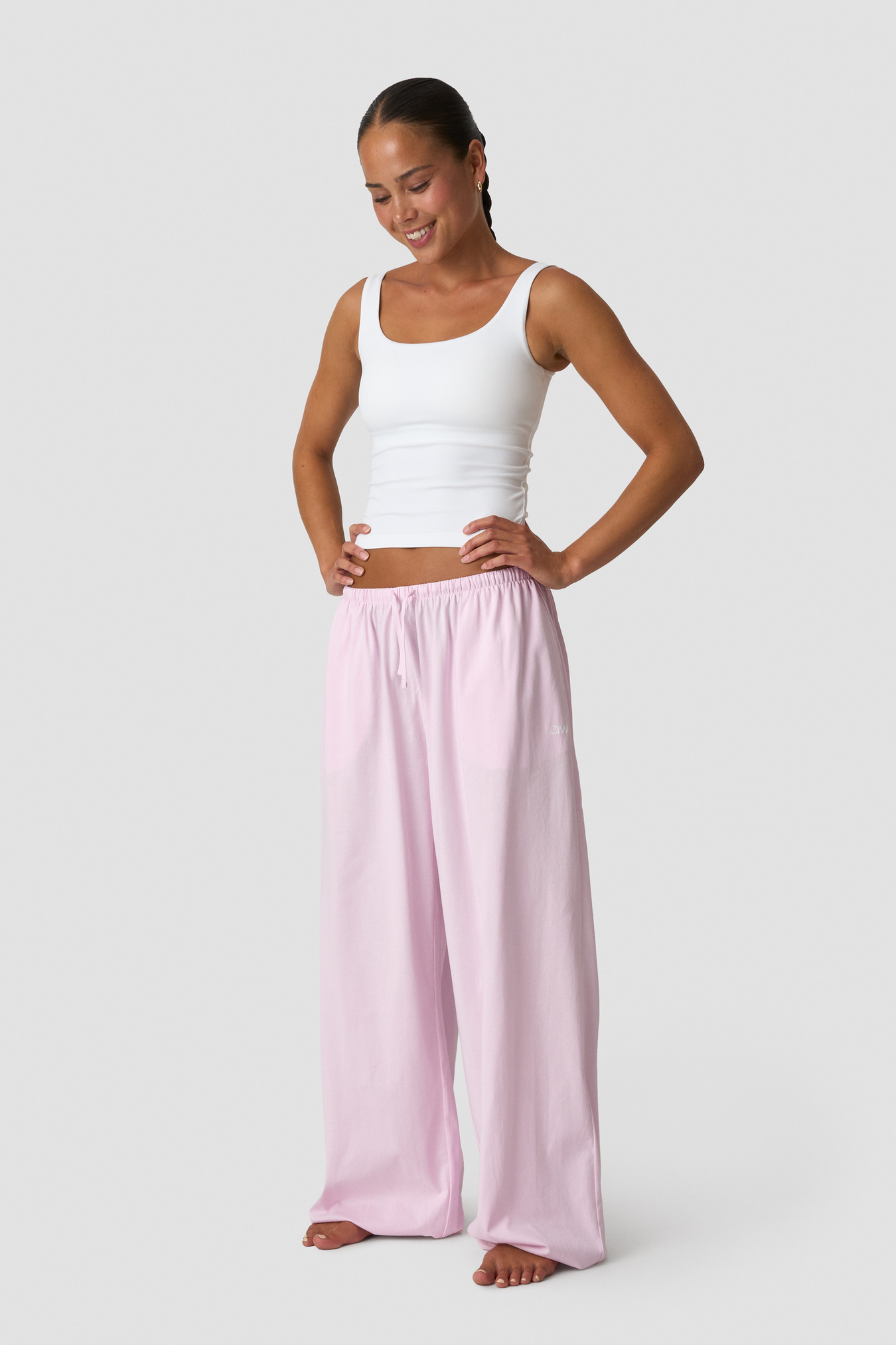 Luxe 2-In-1 Tank Top White Snow - image 4