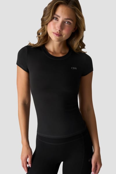 Luxe Tee Black - Black