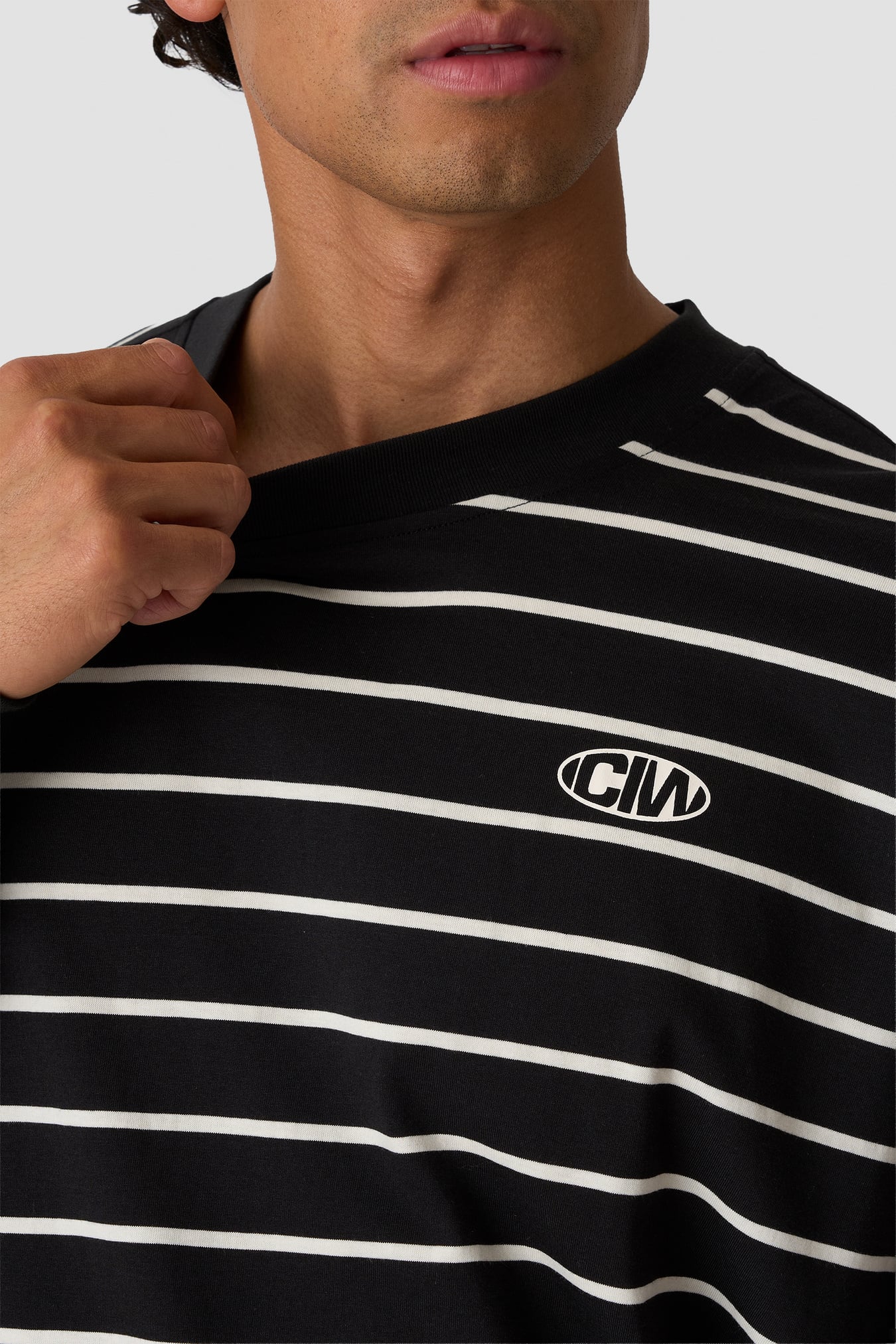Everyday Long Sleeve Stripe Black - image 4