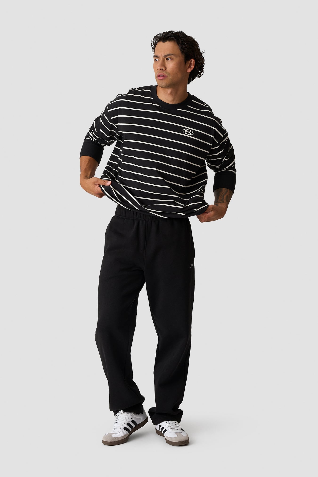 Everyday Long Sleeve Stripe Black - image 5