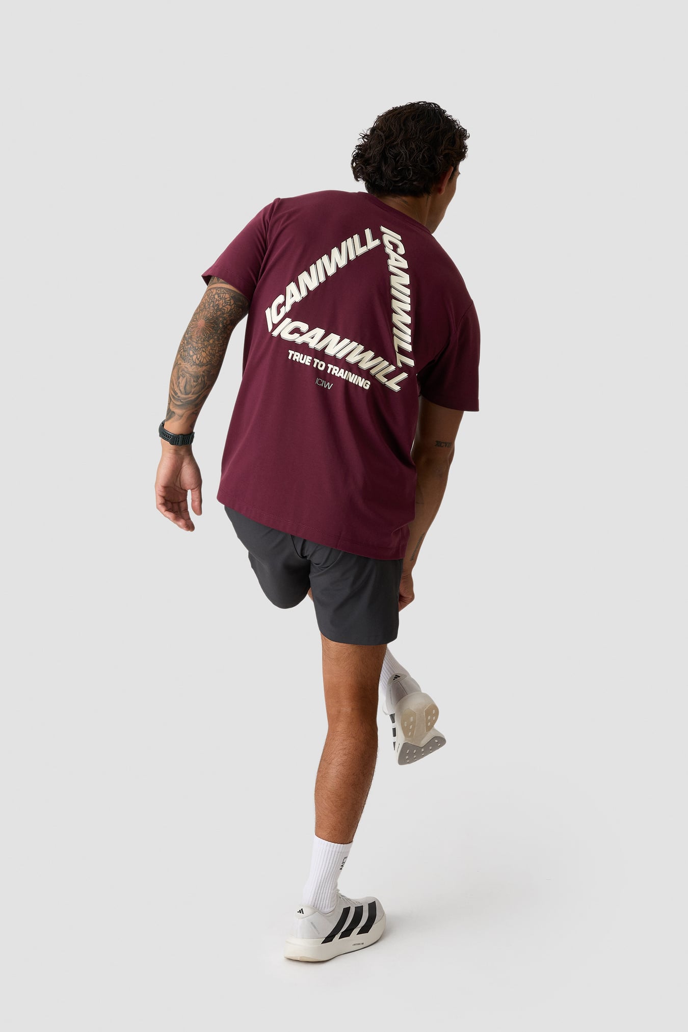 Mirage Dri-release T-shirt Print Dark mahogany - image 5