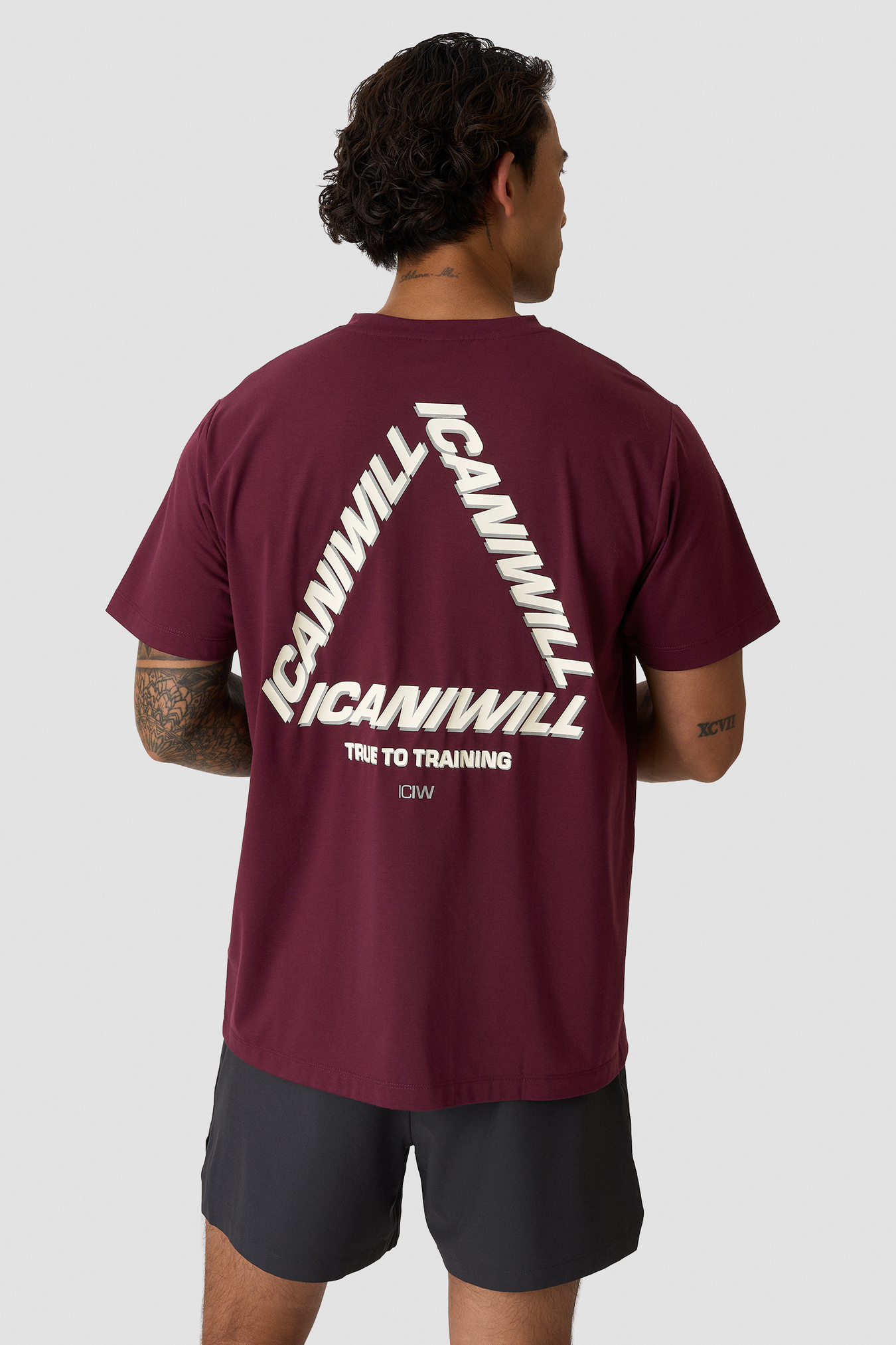 Mirage Dri-release T-shirt Print Dark mahogany - image 2