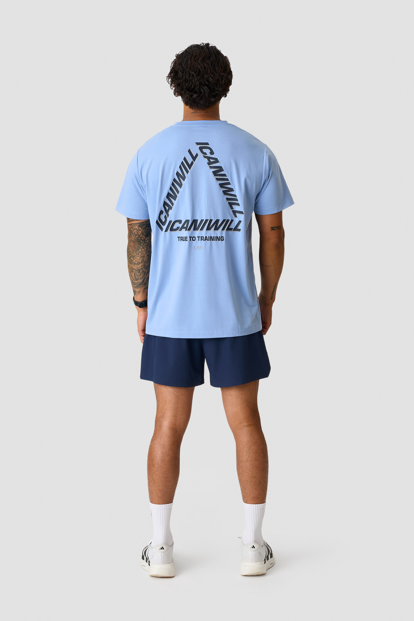 Mirage Dri-release T-shirt Print Midday blue - bild 5