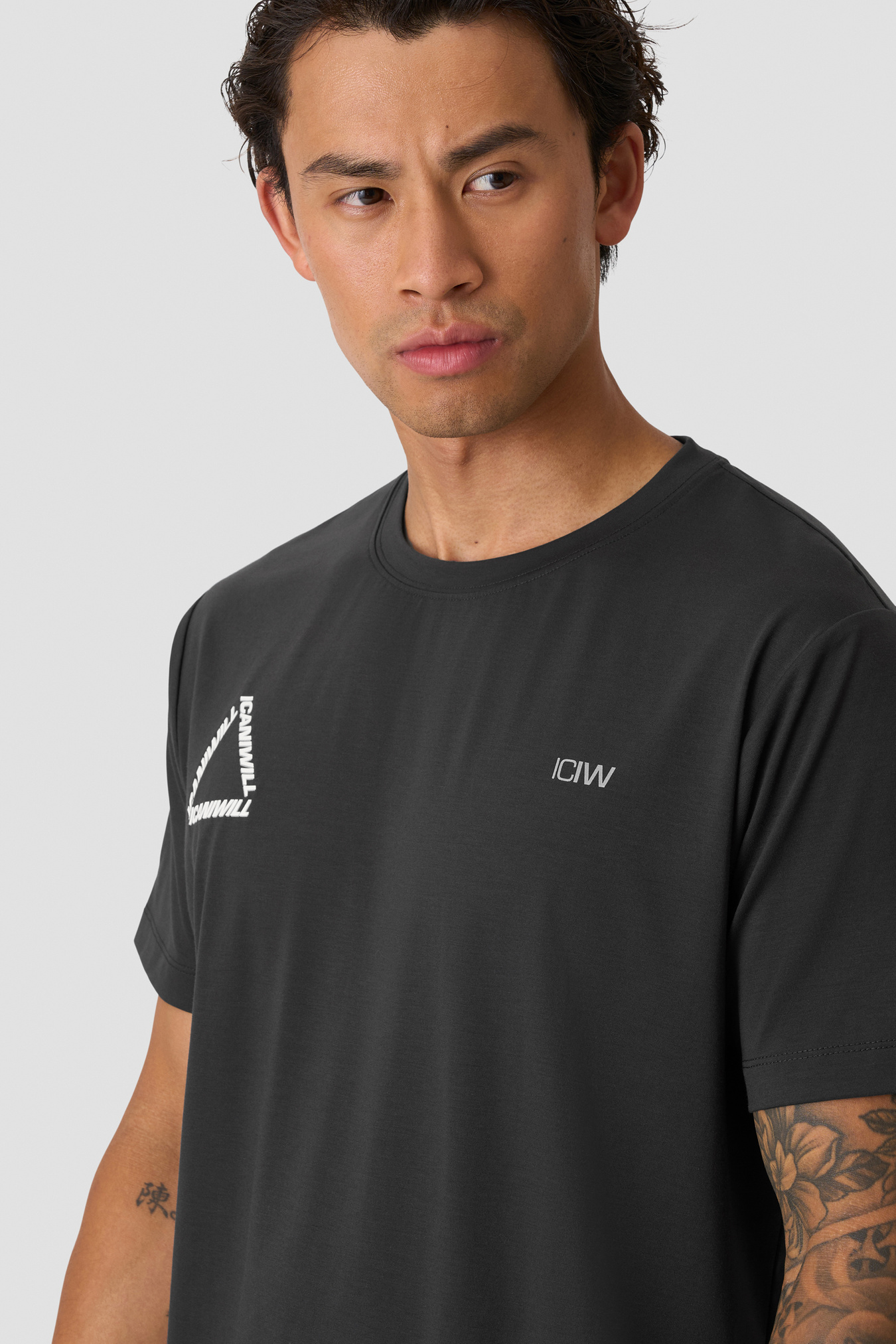 Mirage Dri-release T-shirt Print Stormy grey - image 3