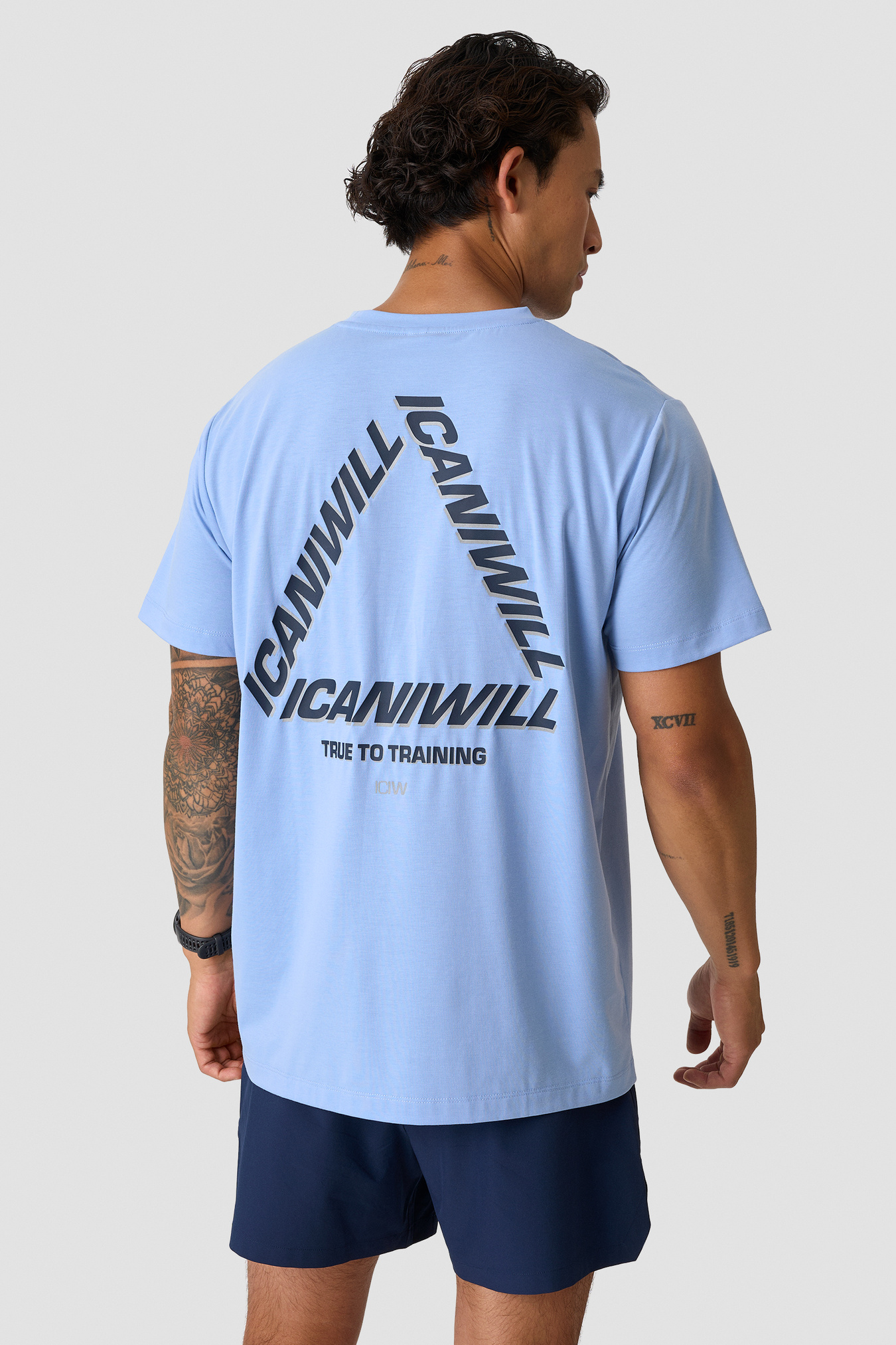 Mirage Dri-release T-shirt Print Midday blue - bild 2