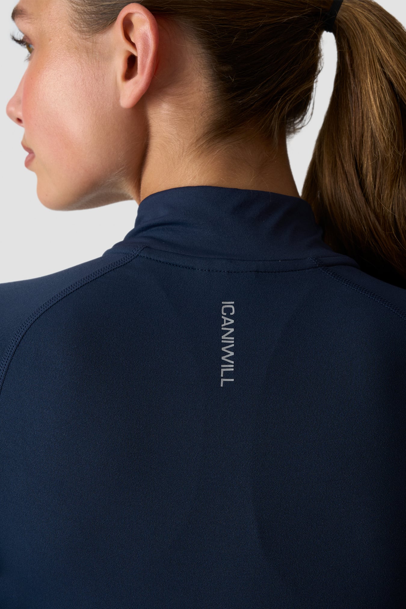 Define Seamless Zip Long Sleeve Midnight Blue - Bild 4
