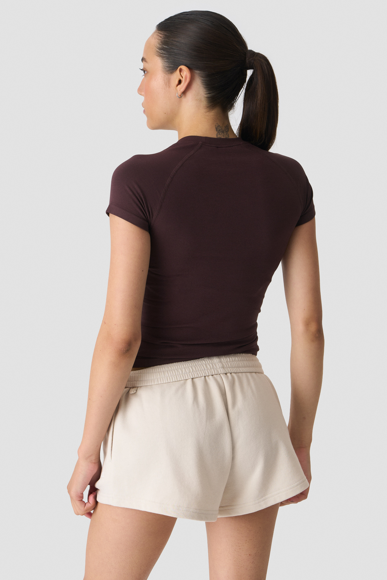Smooth Seamless Tee Espresso - image 3
