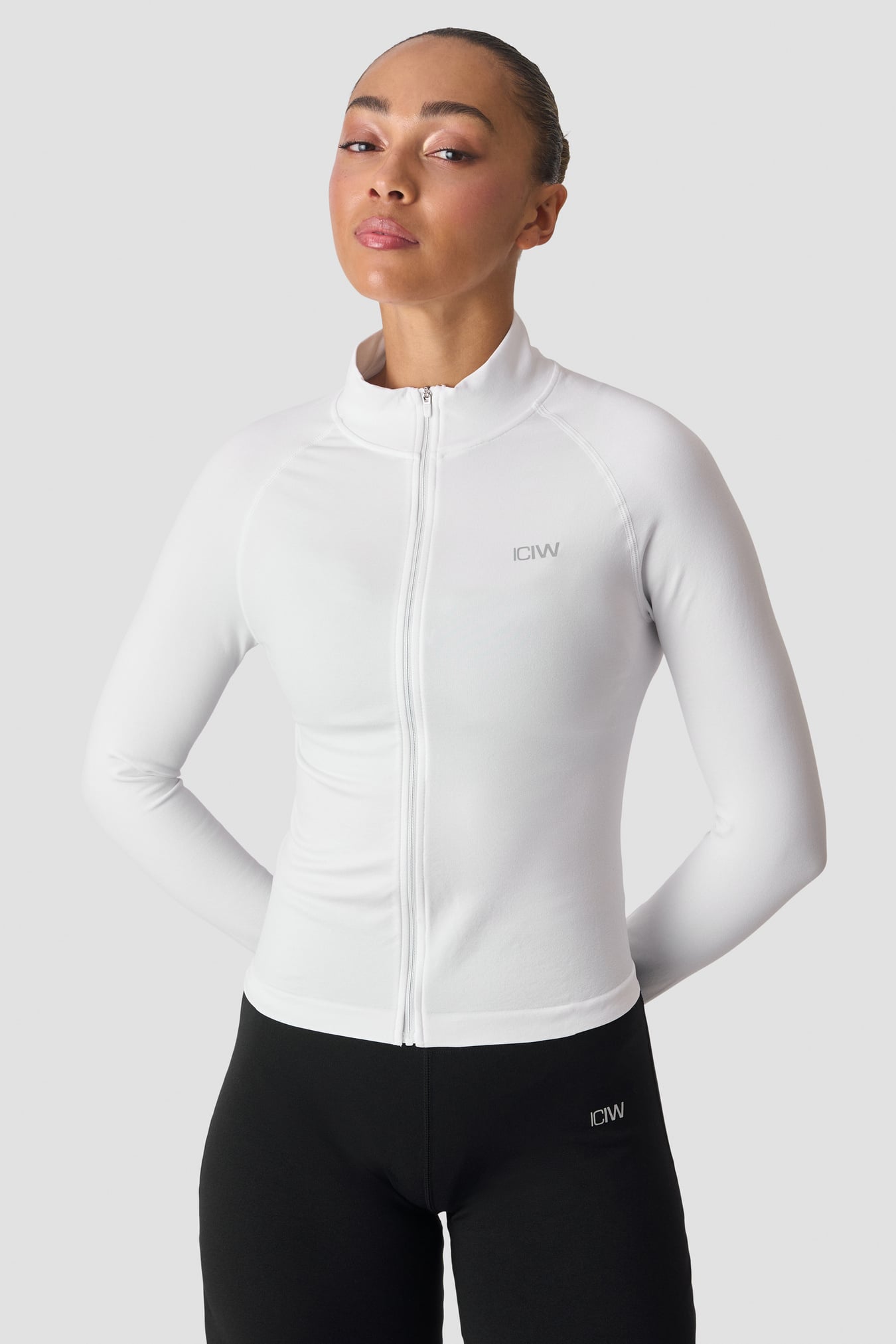 Smooth Seamless Zip Jacket white snow - image 2