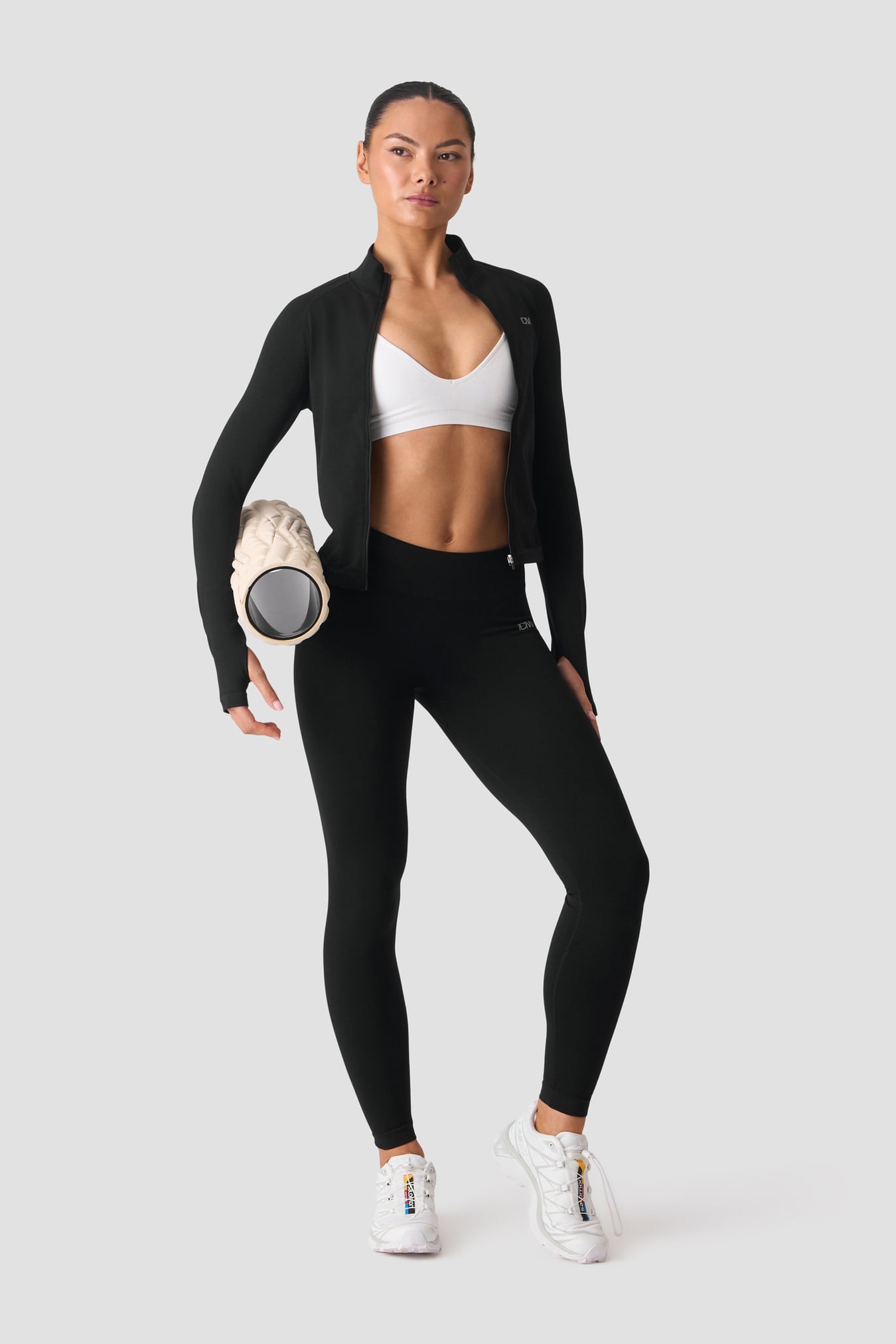 Smooth Seamless Zip Jacket black - image 7