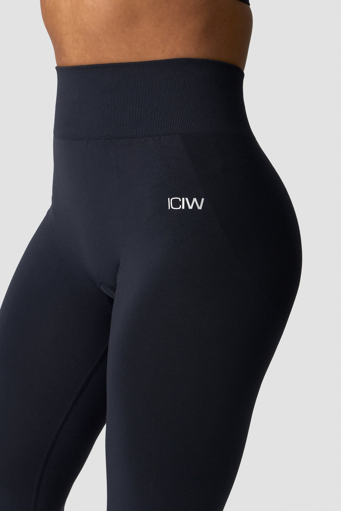 Smooth Seamless Tights Navy - image 2