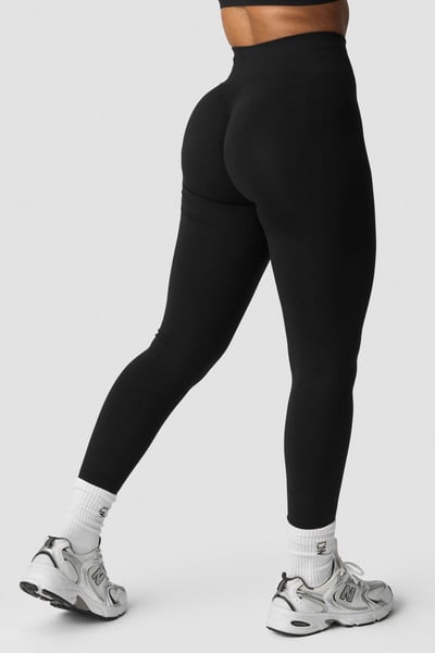 Smooth Seamless Tights Black - Black