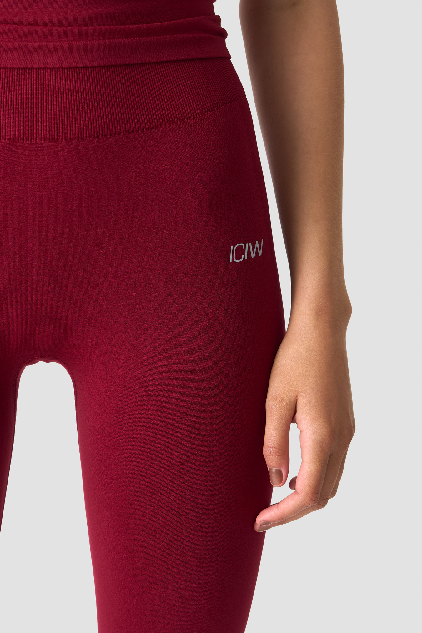Smooth Seamless Tights Dark Berry - image 5