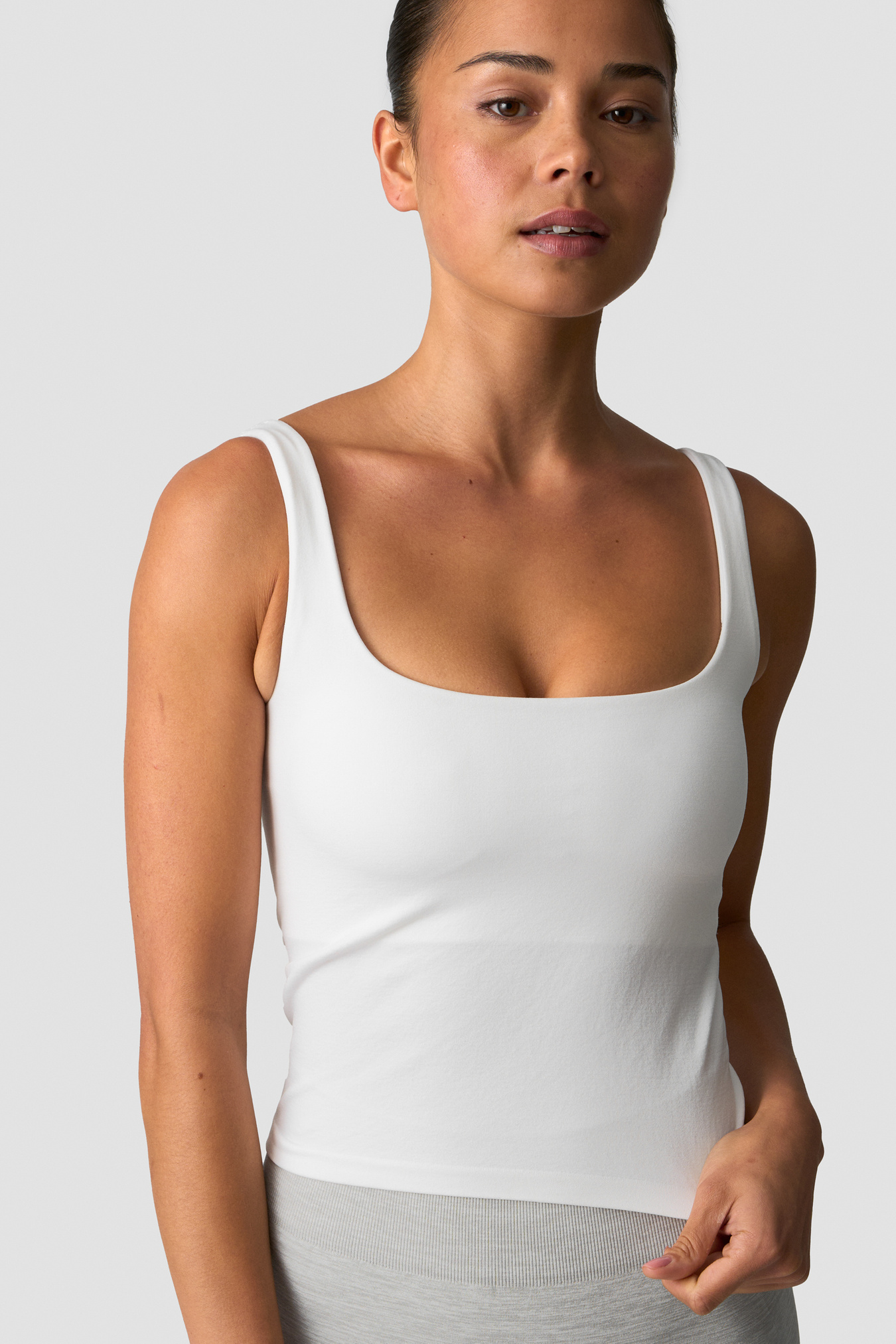 Smooth Seamless 2-in-1 Tank white snow - image 3