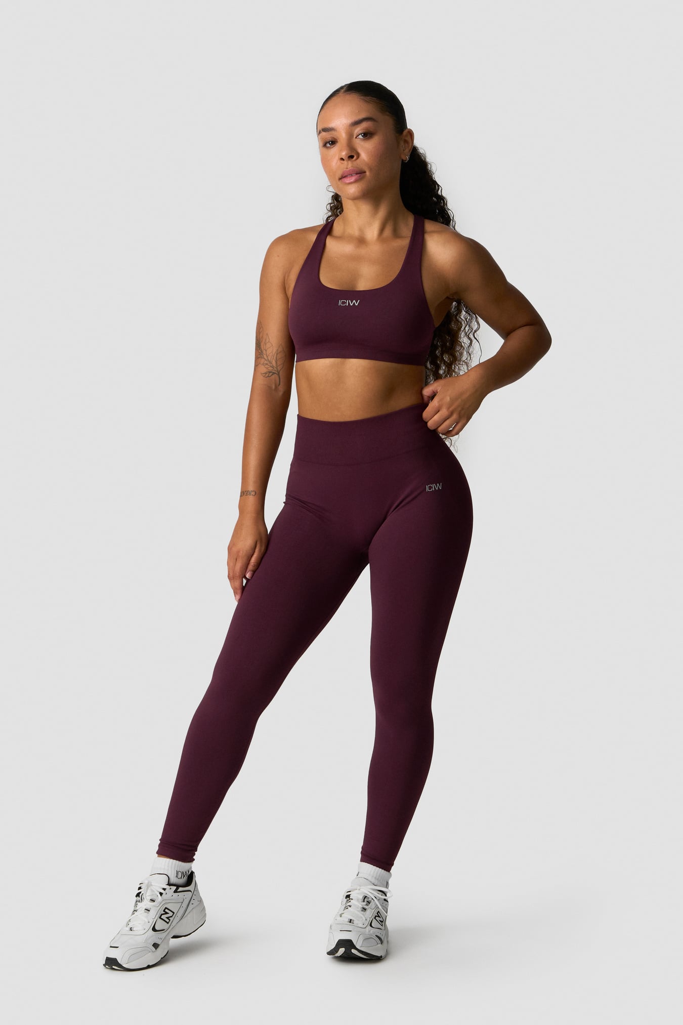 Smooth Seamless Sports Bra Dark Mahogany - image 5
