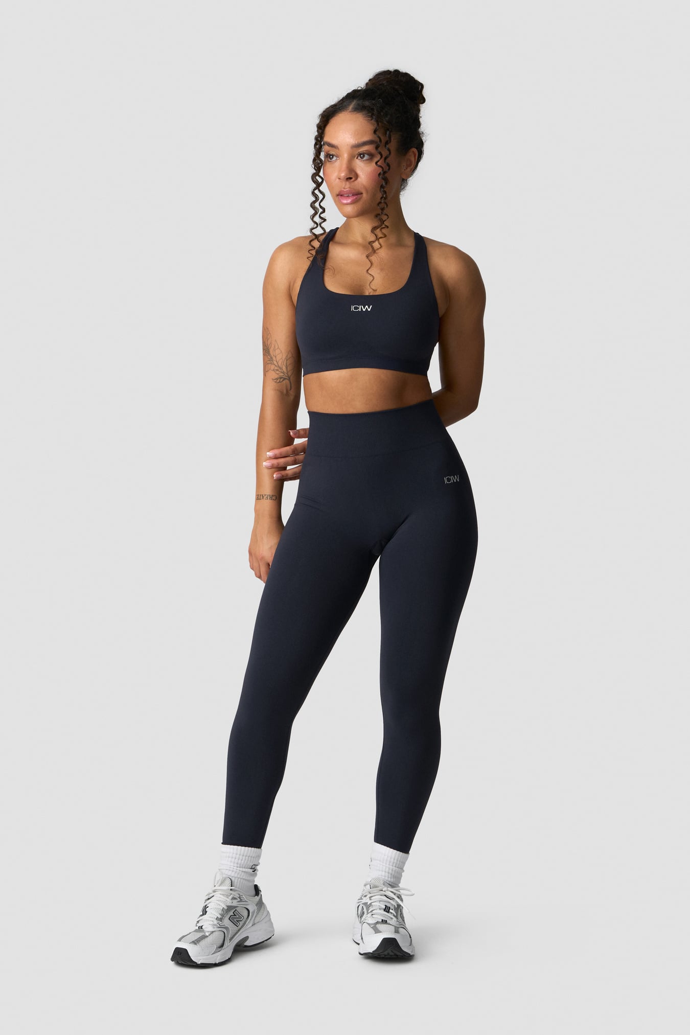 Smooth Seamless Sports Bra Navy - image 5